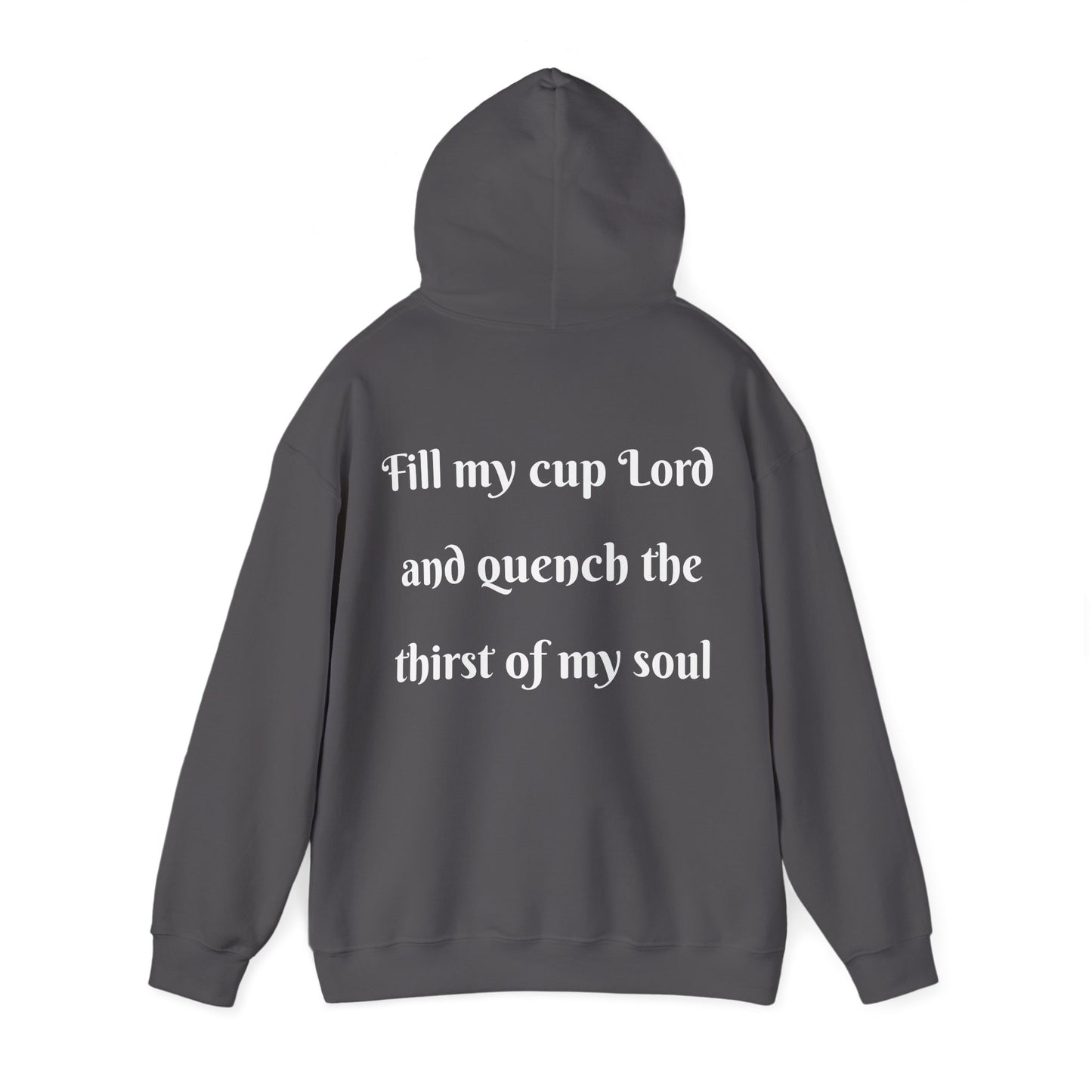 Inspirational Quote Hoodie, Unisex Heavy Blend™ Hooded Sweatshirt, Faith Apparel, Cozy Gift, Religious Sweatshirt, Spiritual Wear, Church