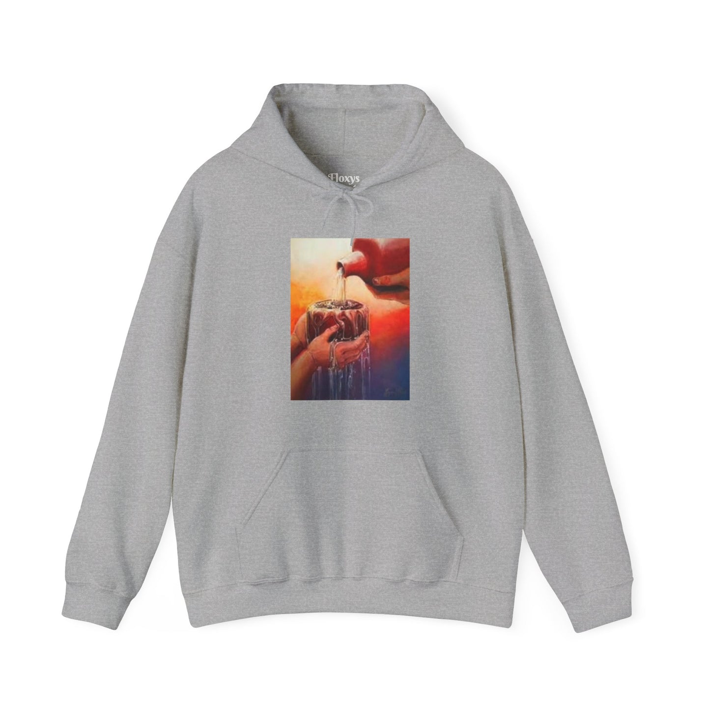 Inspirational Quote Hoodie, Unisex Heavy Blend™ Hooded Sweatshirt, Faith Apparel, Cozy Gift, Religious Sweatshirt, Spiritual Wear, Church