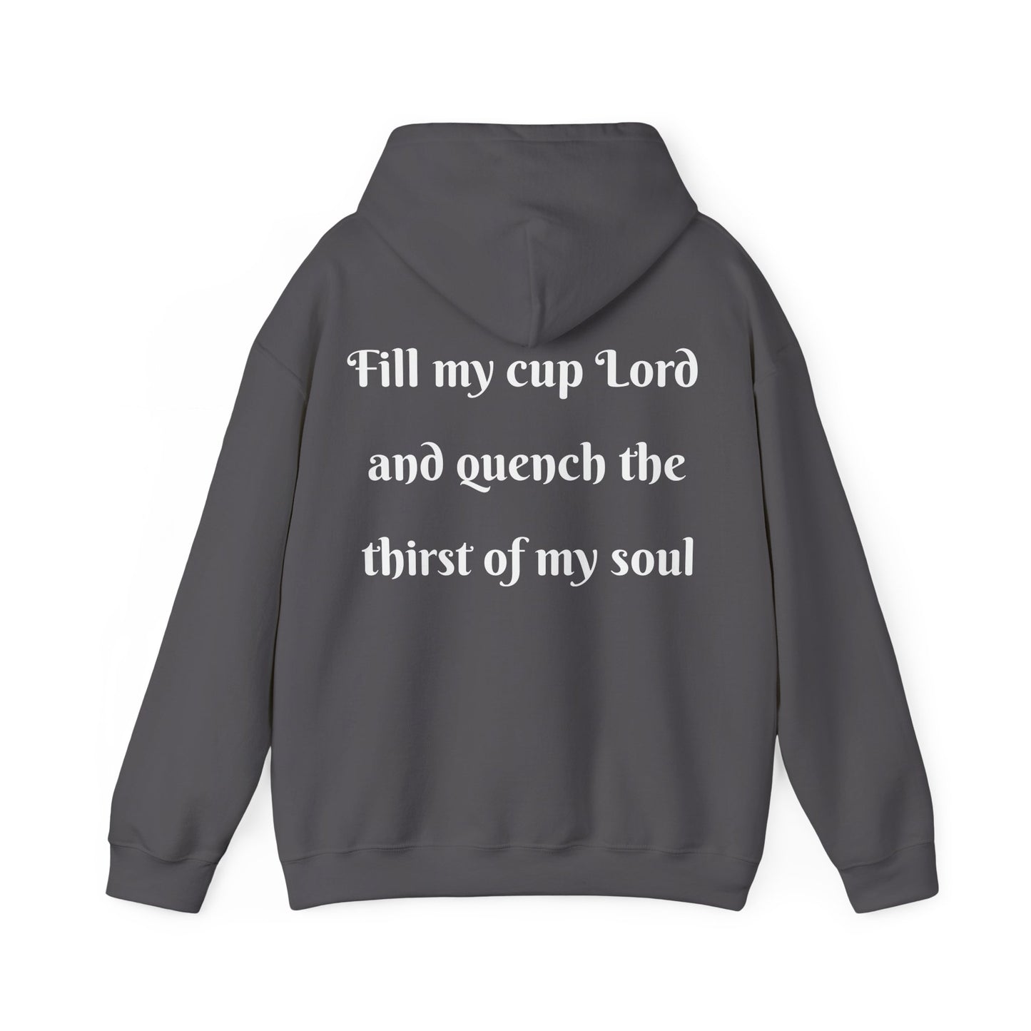Inspirational Quote Hoodie, Unisex Heavy Blend™ Hooded Sweatshirt, Faith Apparel, Cozy Gift, Religious Sweatshirt, Spiritual Wear, Church