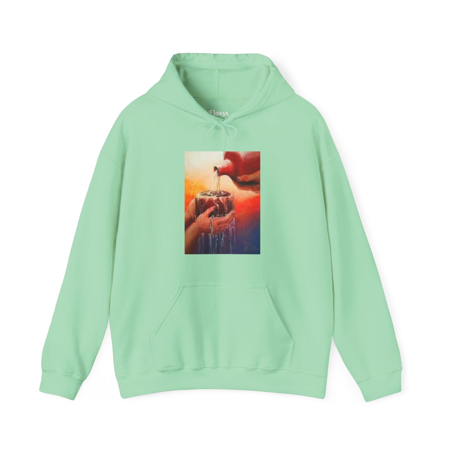Inspirational Quote Hoodie, Unisex Heavy Blend™ Hooded Sweatshirt, Faith Apparel, Cozy Gift, Religious Sweatshirt, Spiritual Wear, Church