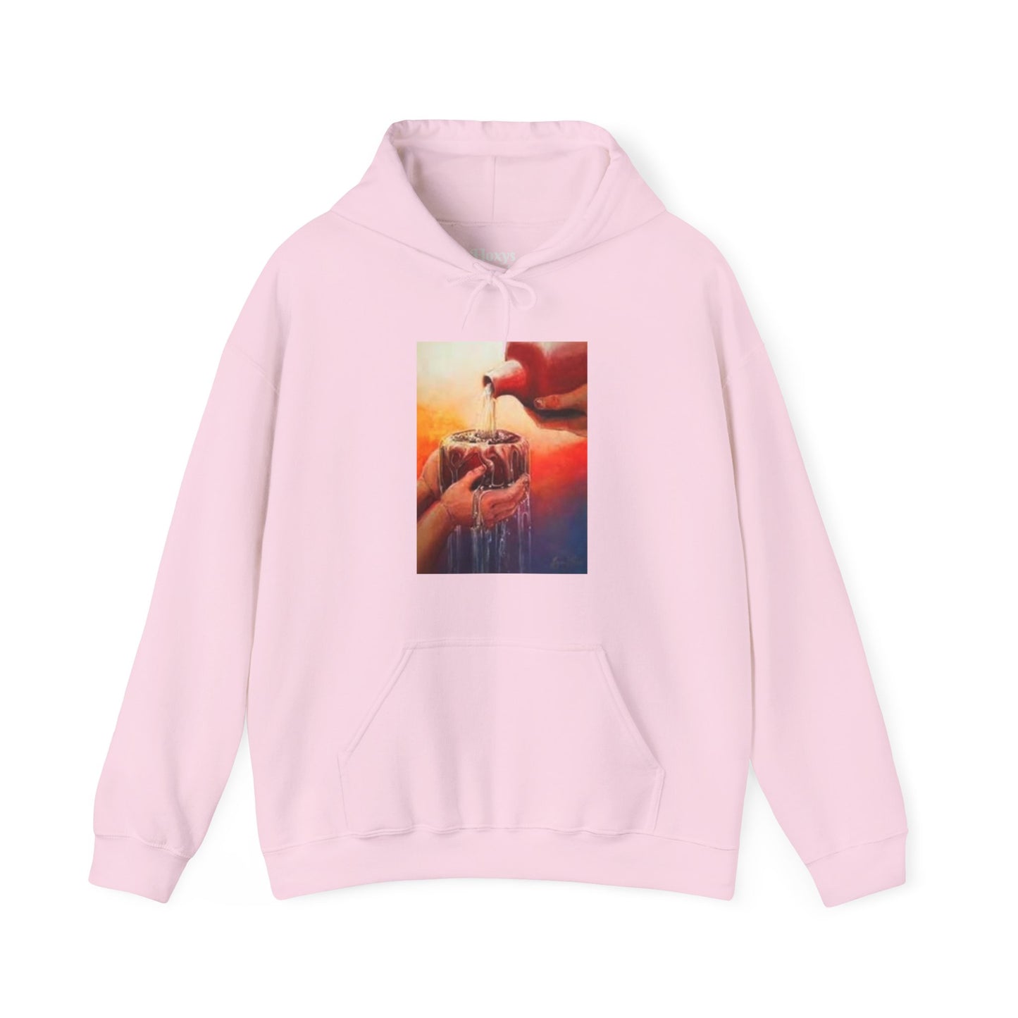 Inspirational Quote Hoodie, Unisex Heavy Blend™ Hooded Sweatshirt, Faith Apparel, Cozy Gift, Religious Sweatshirt, Spiritual Wear, Church