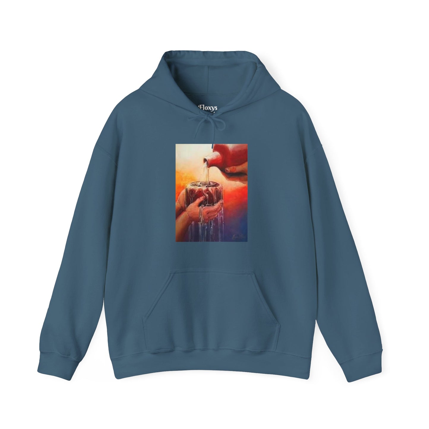 Inspirational Quote Hoodie, Unisex Heavy Blend™ Hooded Sweatshirt, Faith Apparel, Cozy Gift, Religious Sweatshirt, Spiritual Wear, Church