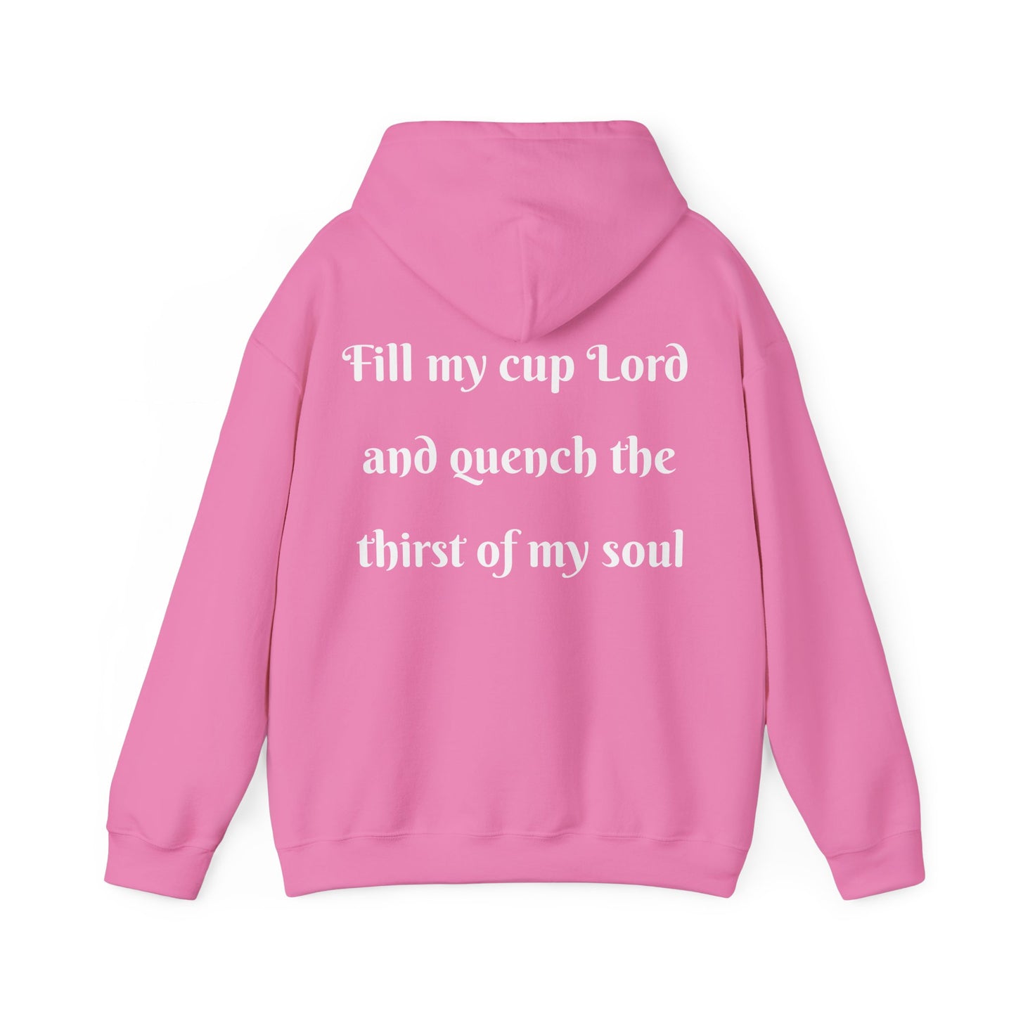 Inspirational Quote Hoodie, Unisex Heavy Blend™ Hooded Sweatshirt, Faith Apparel, Cozy Gift, Religious Sweatshirt, Spiritual Wear, Church