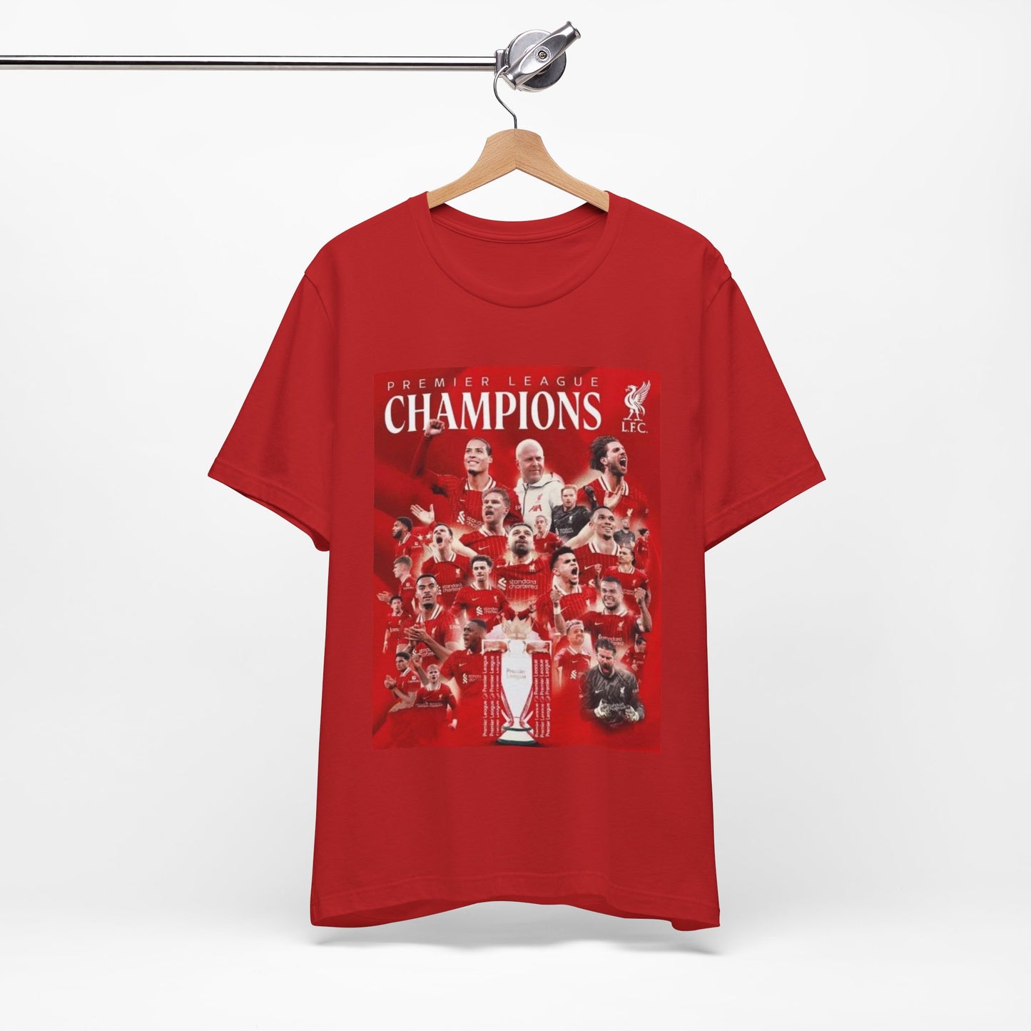 Premier League Champions Unisex Jersey Tee - Celebration Shirt for Sports Fans