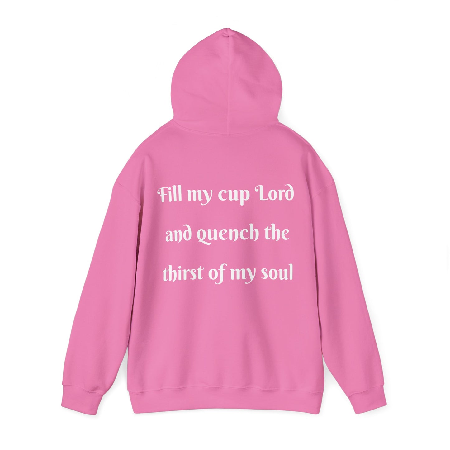 Inspirational Quote Hoodie, Unisex Heavy Blend™ Hooded Sweatshirt, Faith Apparel, Cozy Gift, Religious Sweatshirt, Spiritual Wear, Church