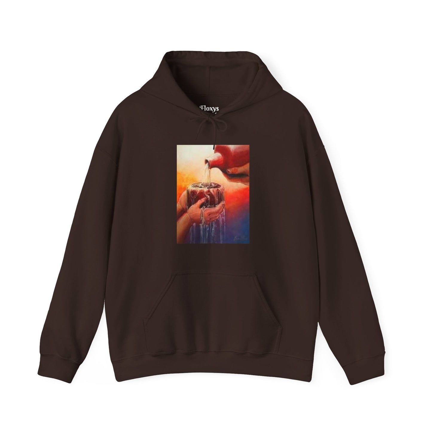 Inspirational Quote Hoodie, Unisex Heavy Blend™ Hooded Sweatshirt, Faith Apparel, Cozy Gift, Religious Sweatshirt, Spiritual Wear, Church