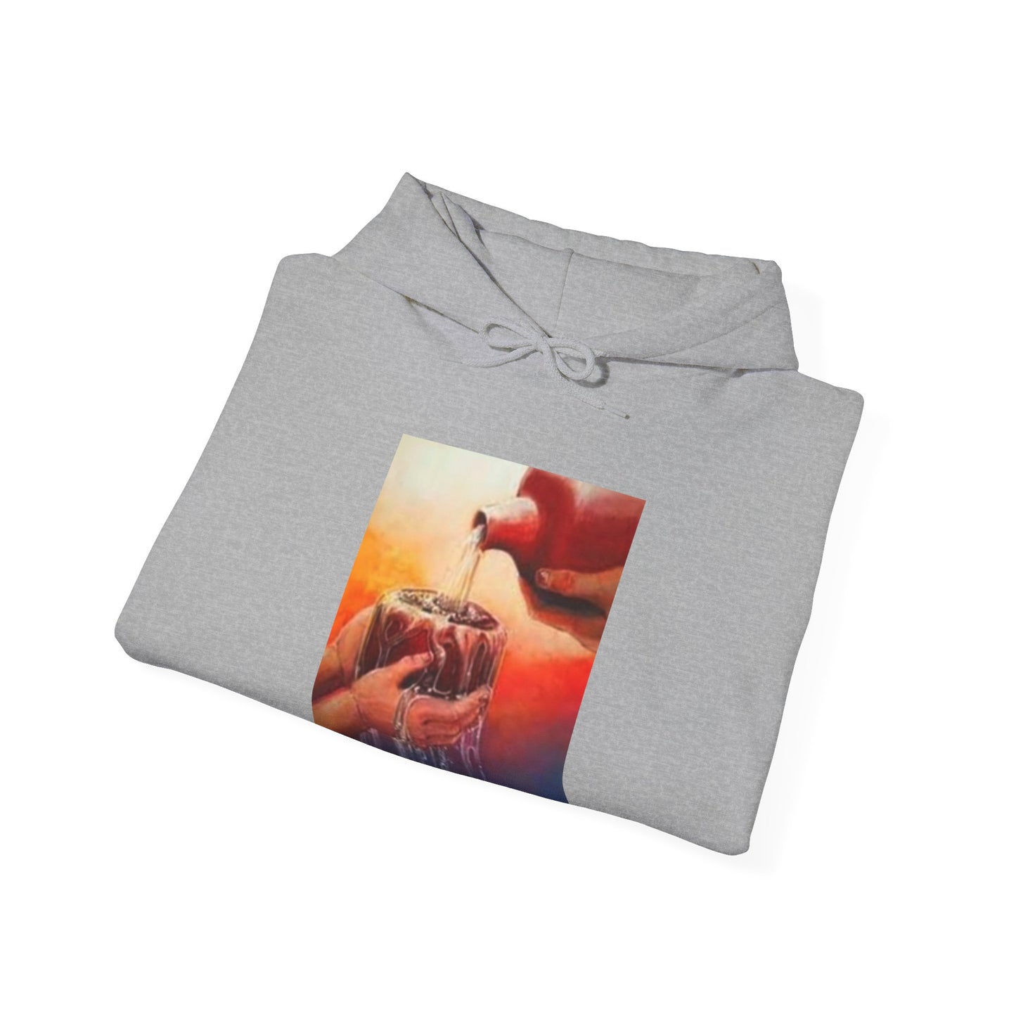 Inspirational Quote Hoodie, Unisex Heavy Blend™ Hooded Sweatshirt, Faith Apparel, Cozy Gift, Religious Sweatshirt, Spiritual Wear, Church