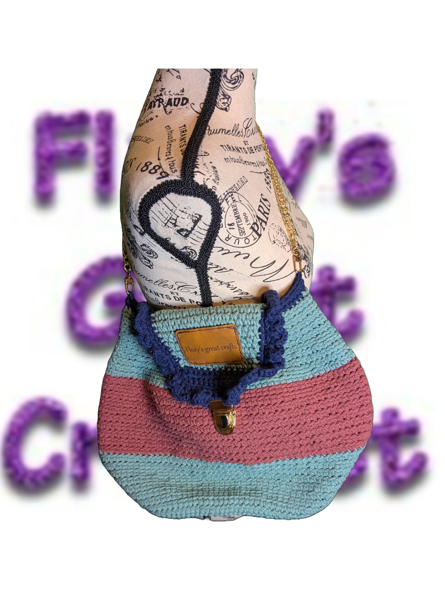 Handmade Crochet Handbag crochetlove