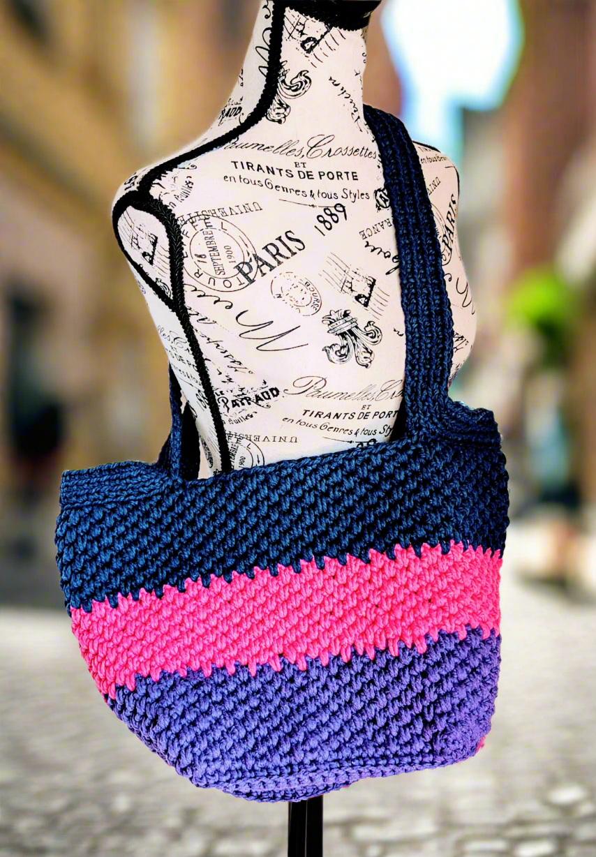 Handmade Crochet Tote bag #crochetlove #handmadewithlove
