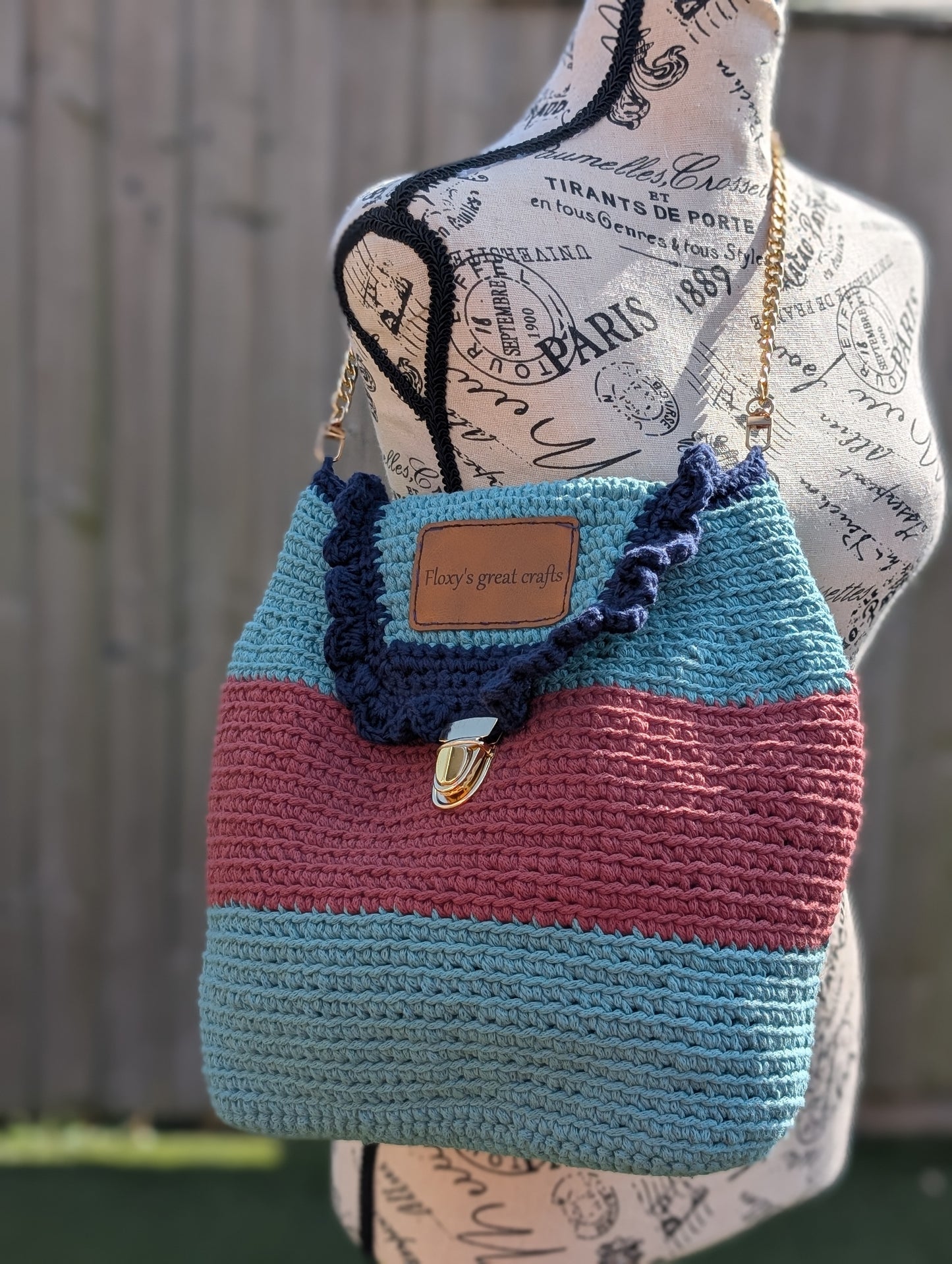 Handmade Crochet Handbag crochetlove