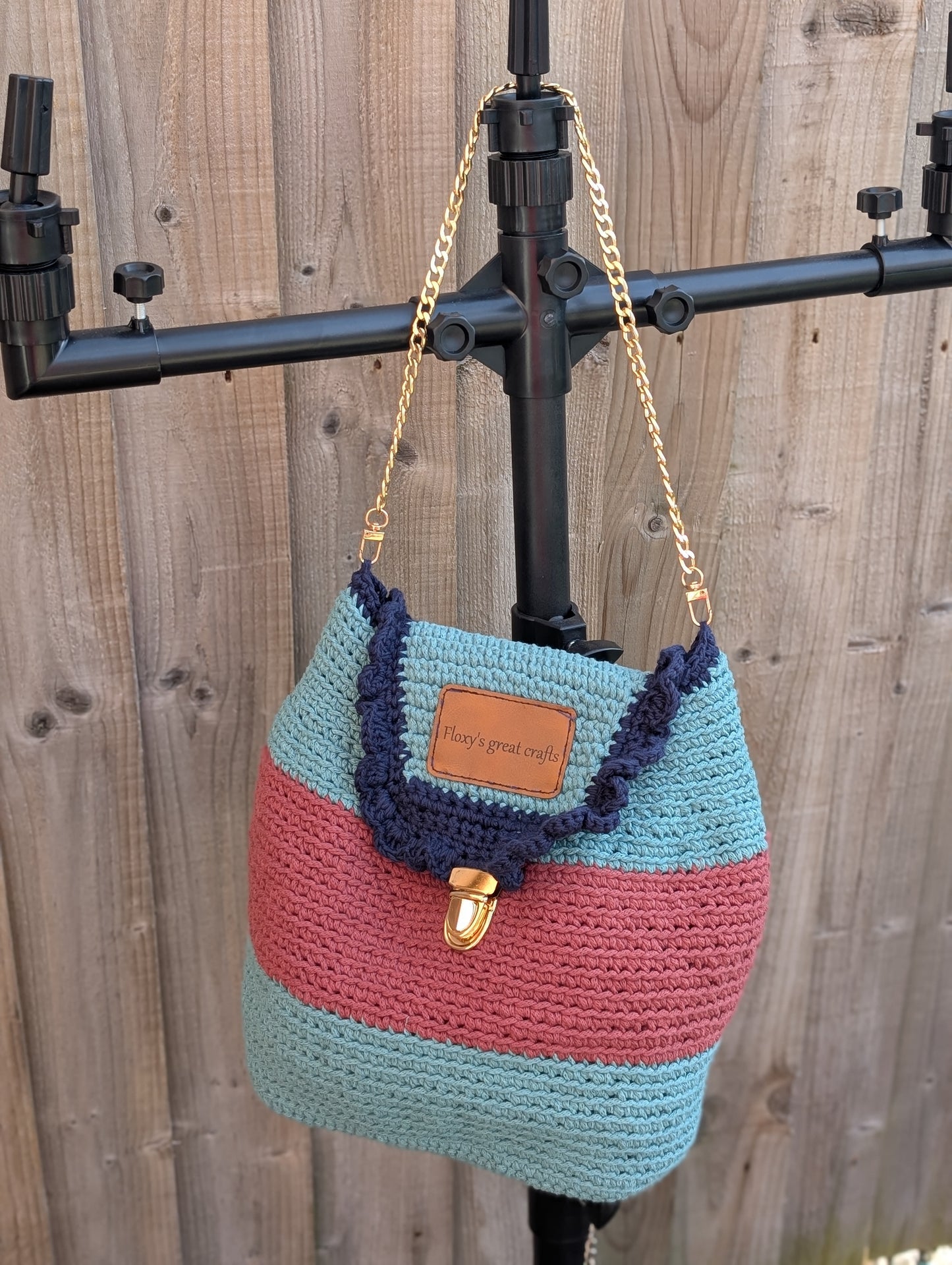 Handmade Crochet Handbag crochetlove