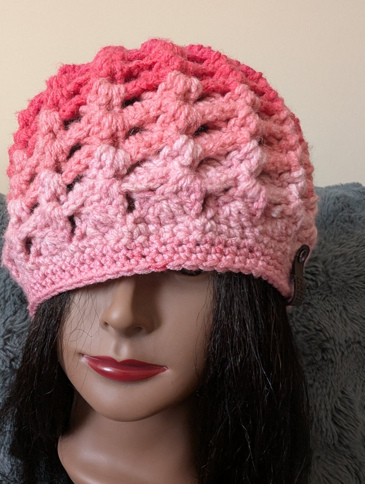 Ocean wave stylish Barret's hat crochet handmade