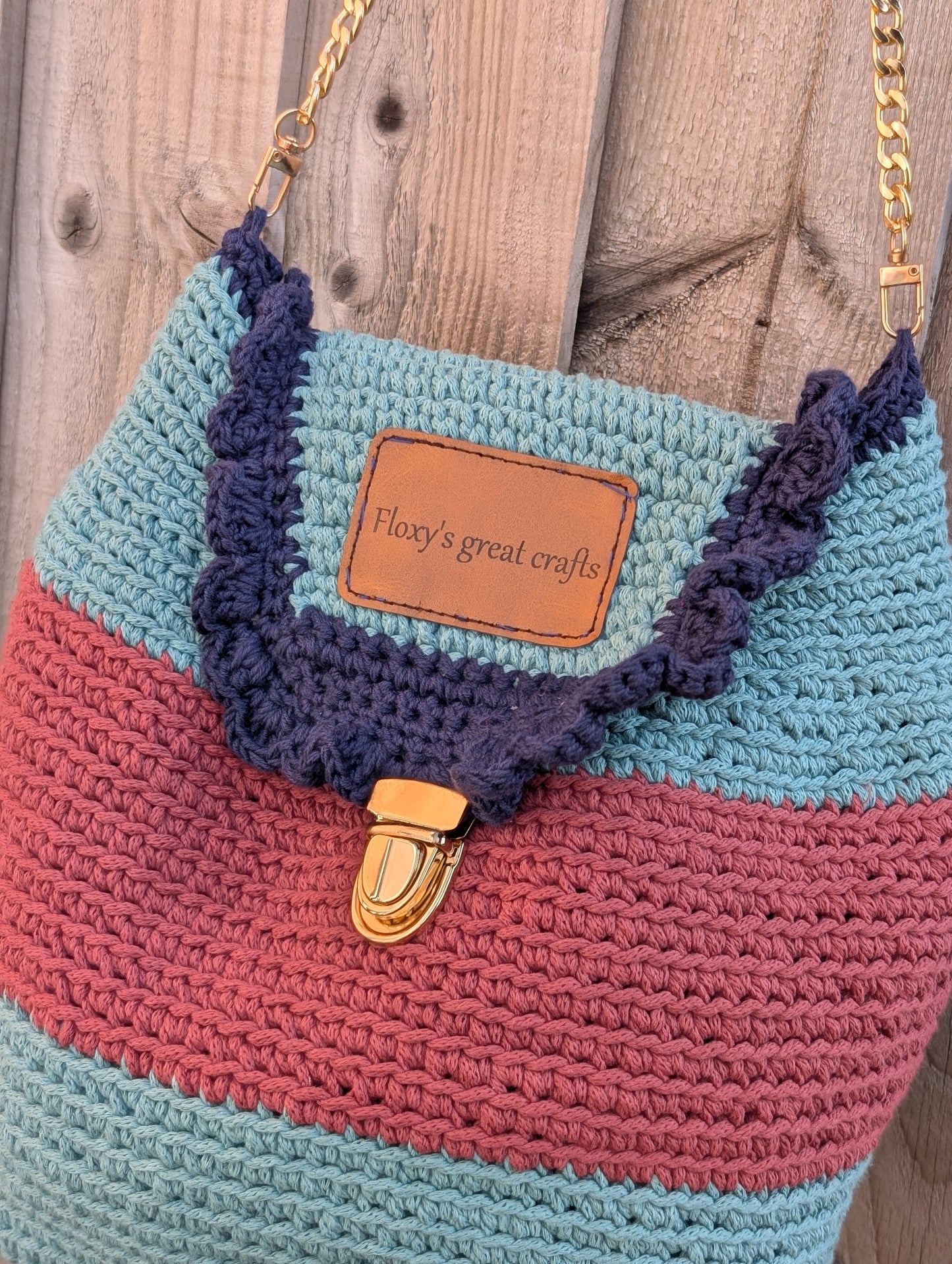 Handmade Crochet Handbag crochetlove