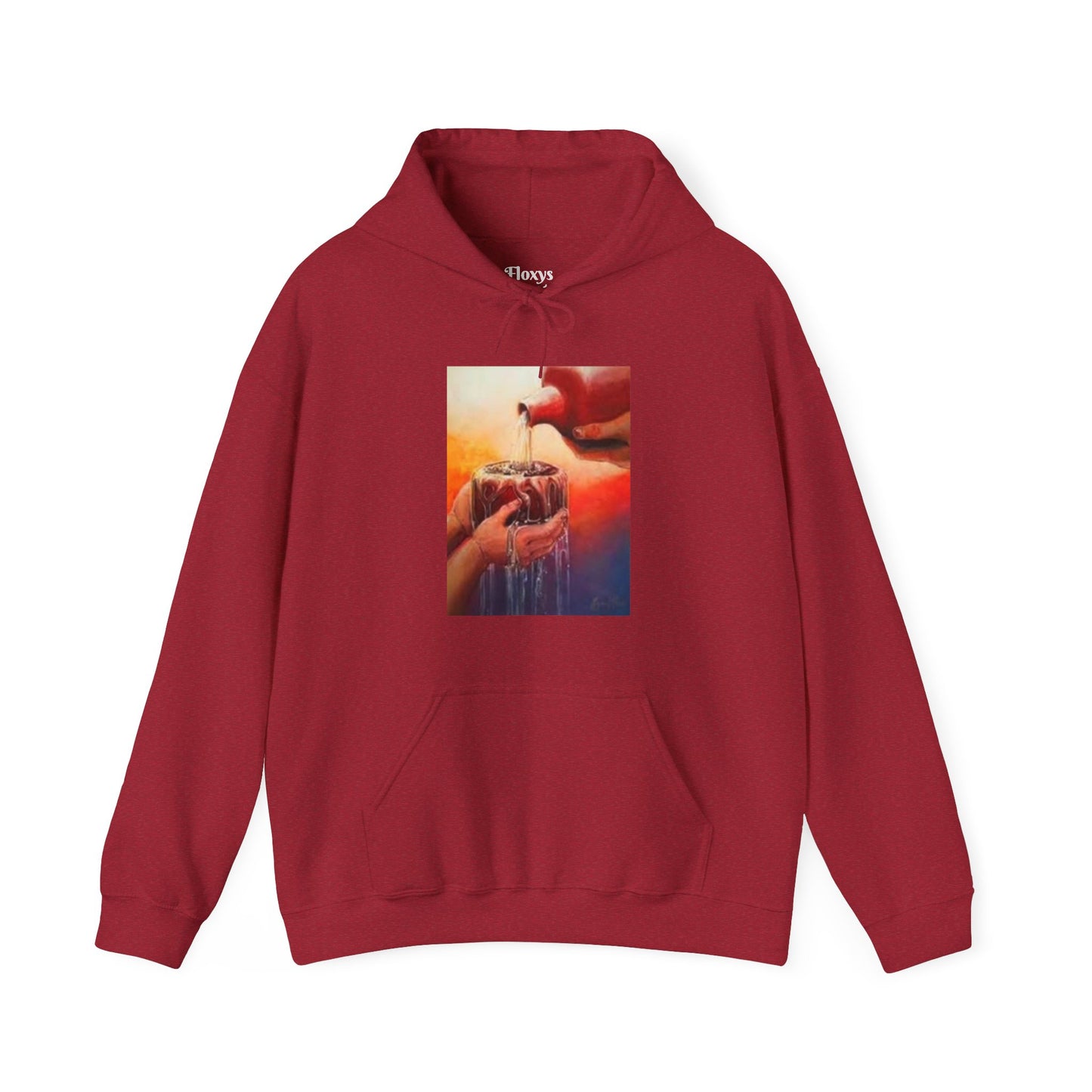 Inspirational Quote Hoodie, Unisex Heavy Blend™ Hooded Sweatshirt, Faith Apparel, Cozy Gift, Religious Sweatshirt, Spiritual Wear, Church