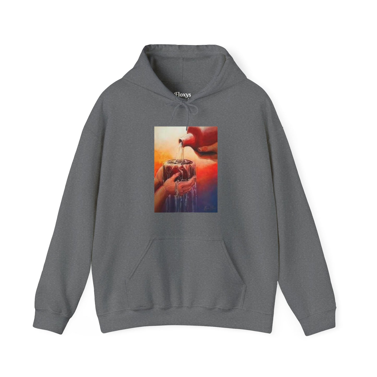 Inspirational Quote Hoodie, Unisex Heavy Blend™ Hooded Sweatshirt, Faith Apparel, Cozy Gift, Religious Sweatshirt, Spiritual Wear, Church