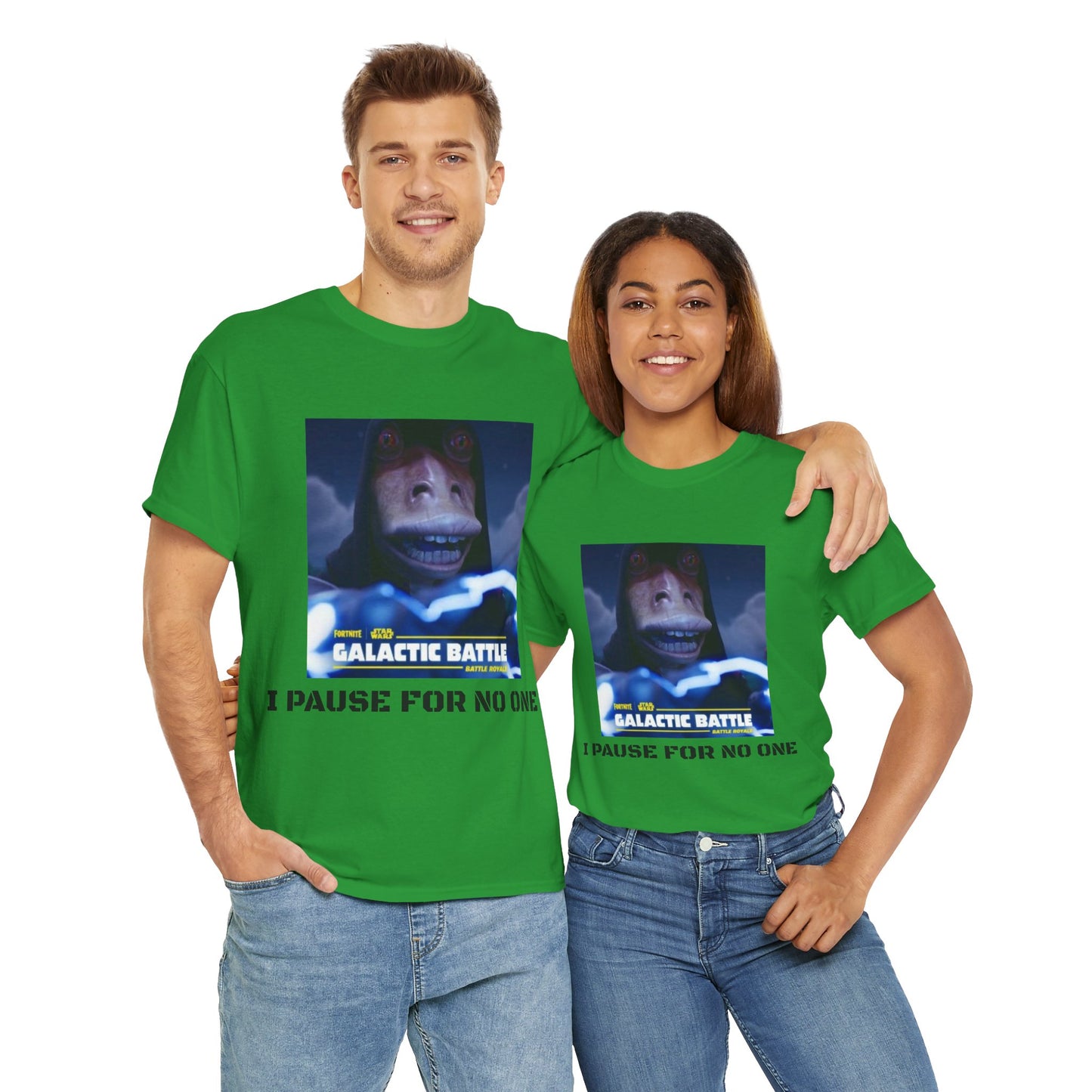 Funny Gamer Tee - "I Pause for No One" Unisex Heavy Cotton Shirt