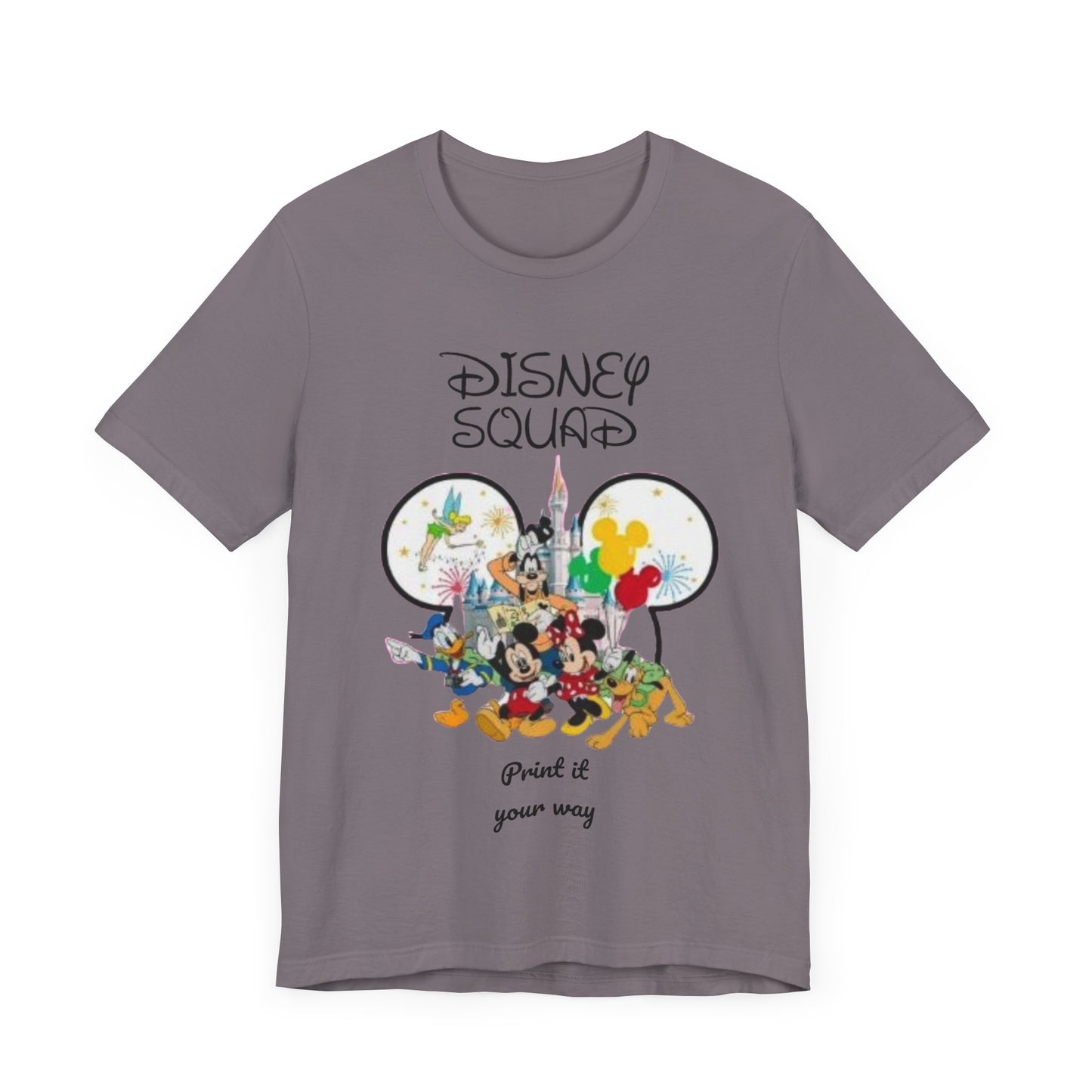 Disney Squad Unisex Tee, Magical Disney Apparel, Gift for Disney Fans, Family Reunion Shirt, Vacation Outfit