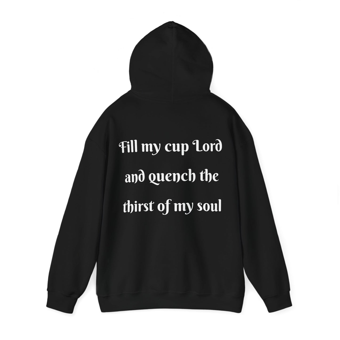 Inspirational Quote Hoodie, Unisex Heavy Blend™ Hooded Sweatshirt, Faith Apparel, Cozy Gift, Religious Sweatshirt, Spiritual Wear, Church