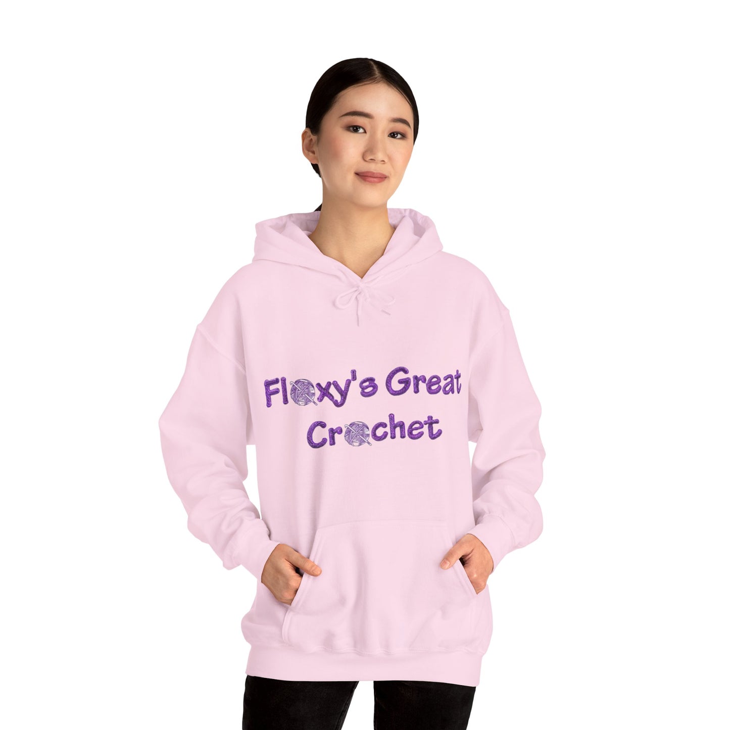 Crochet Lover's Unisex Hooded Sweatshirt - Perfect Gift for Crafters