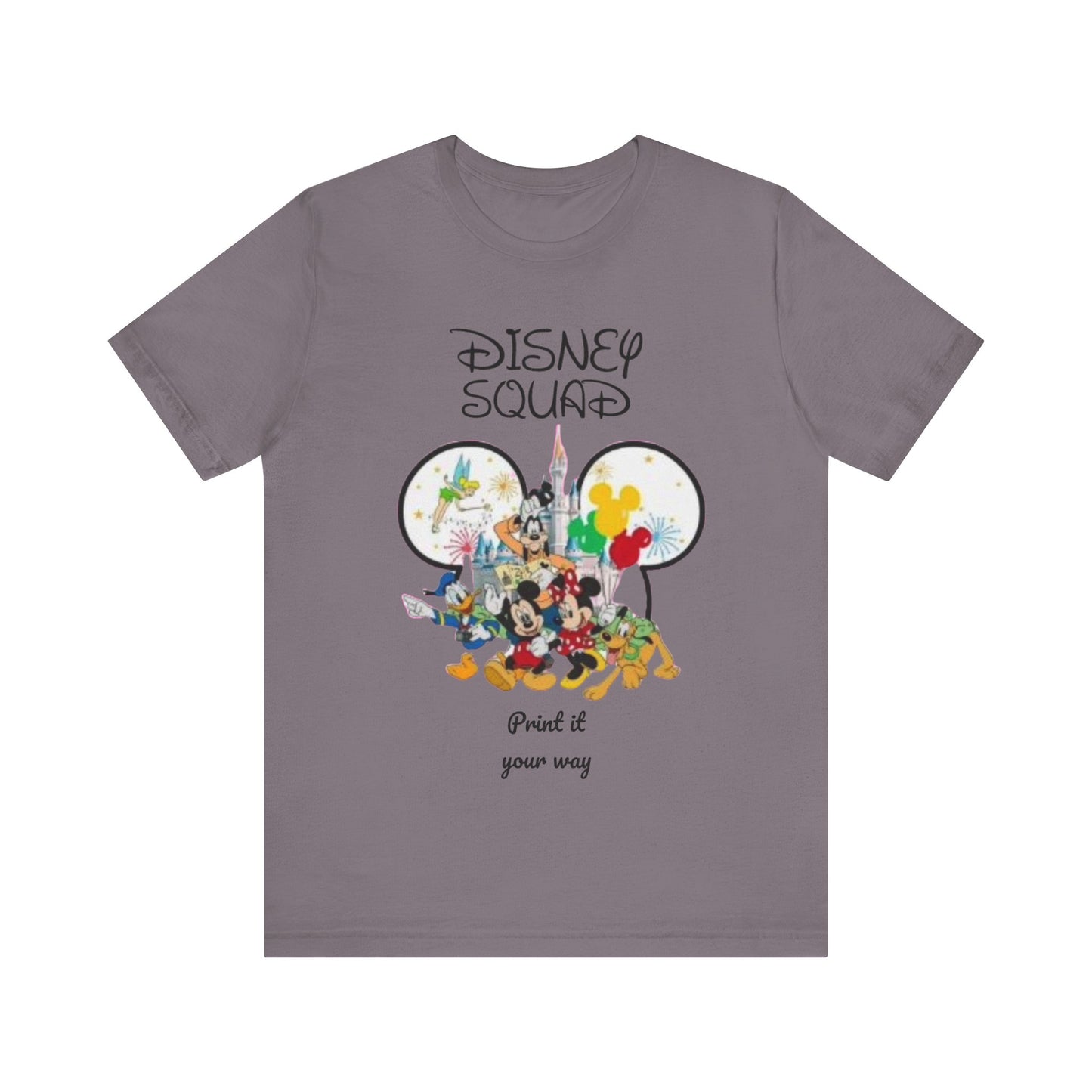 Disney Squad Unisex Tee, Magical Disney Apparel, Gift for Disney Fans, Family Reunion Shirt, Vacation Outfit