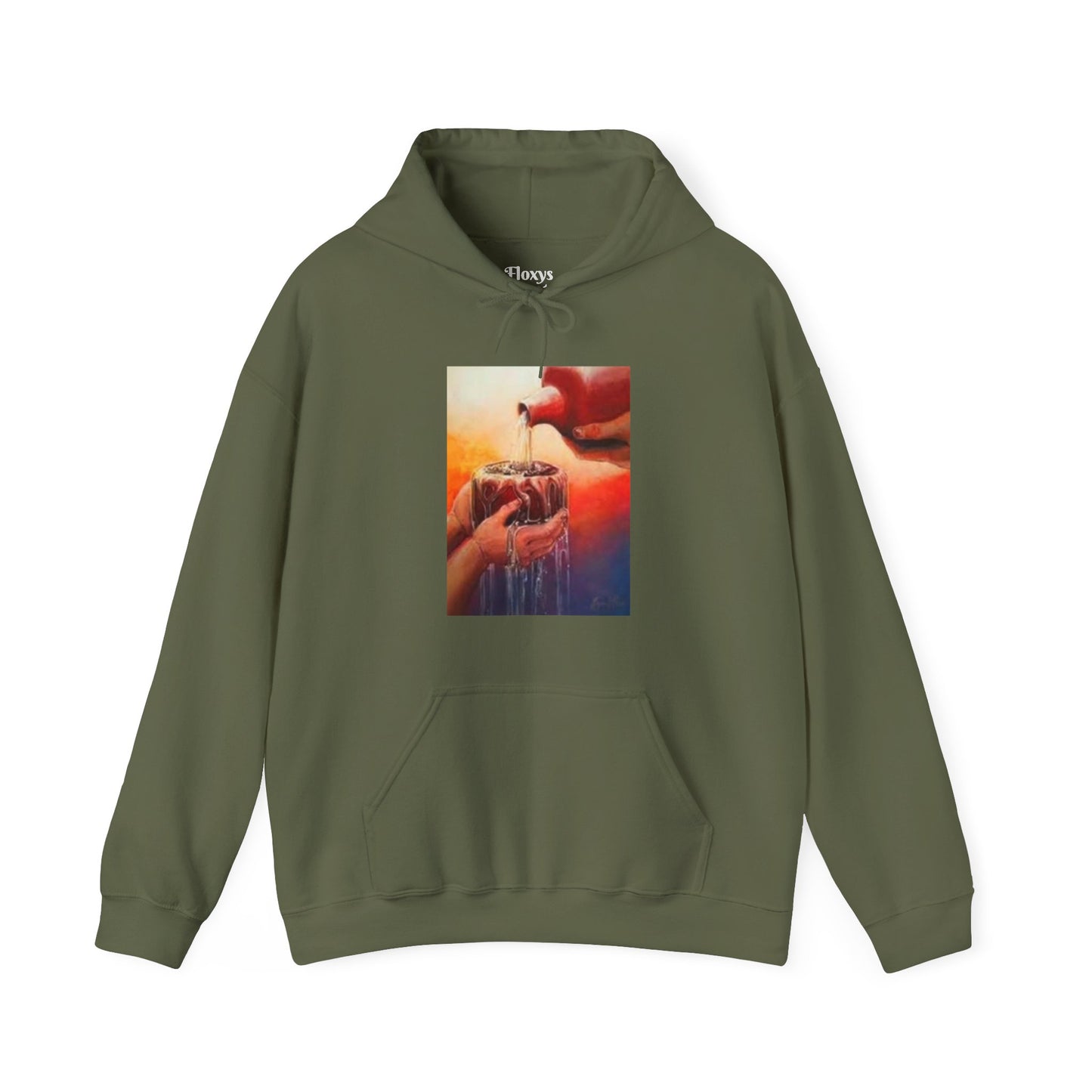 Inspirational Quote Hoodie, Unisex Heavy Blend™ Hooded Sweatshirt, Faith Apparel, Cozy Gift, Religious Sweatshirt, Spiritual Wear, Church