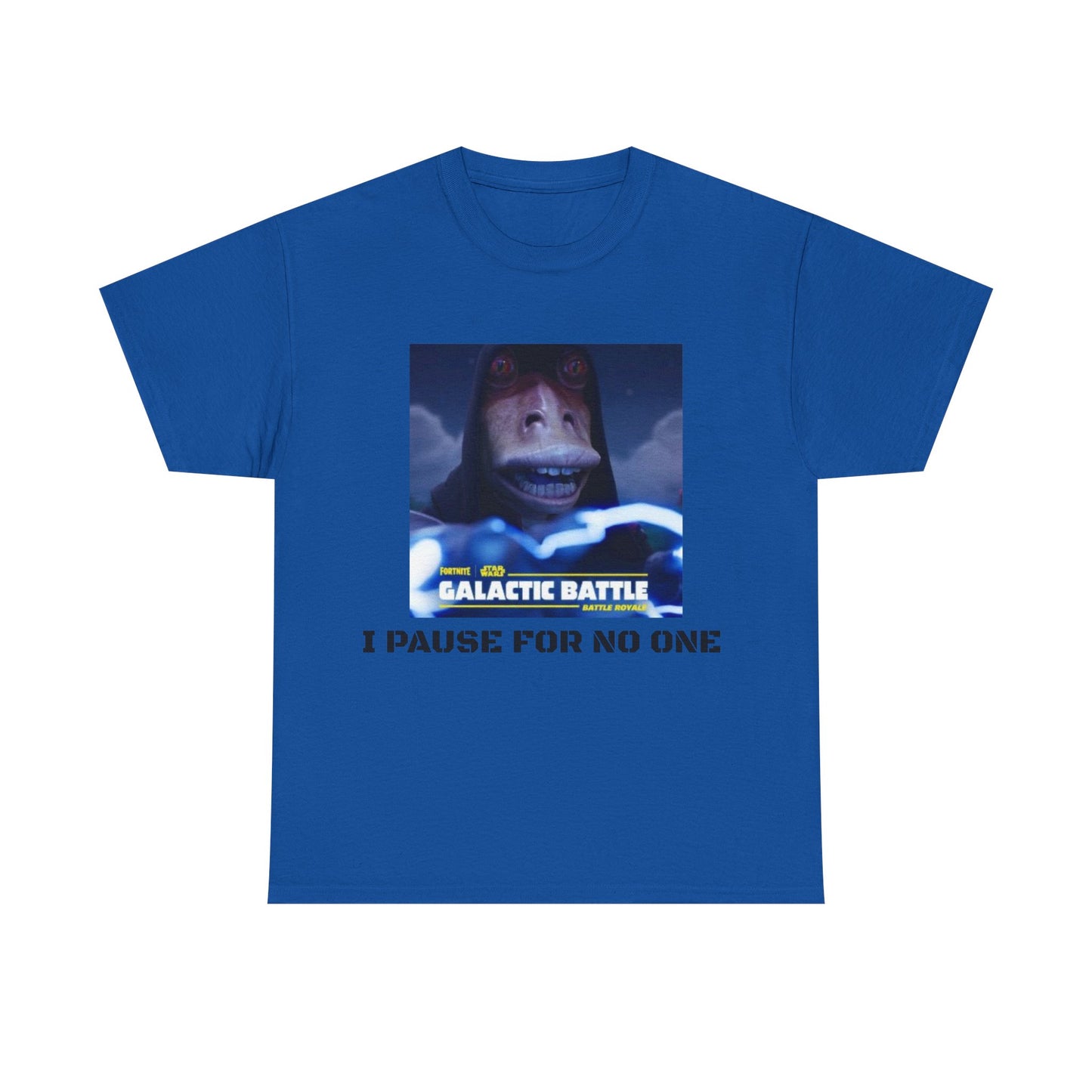 Funny Gamer Tee - "I Pause for No One" Unisex Heavy Cotton Shirt