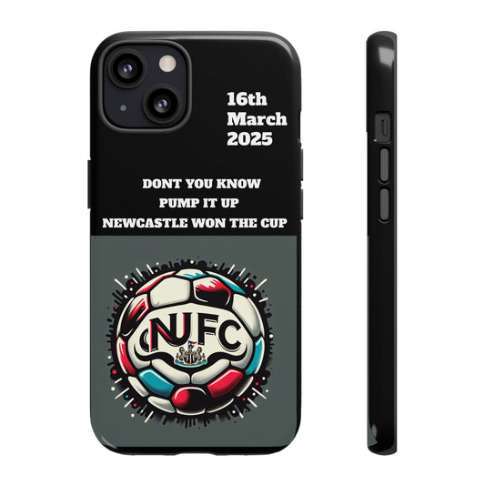Custom Soccer Phone Case - Newcastle United Fan Gift, 16th March 2025, Sports Accessory for Gamers, Kids Birthday Present