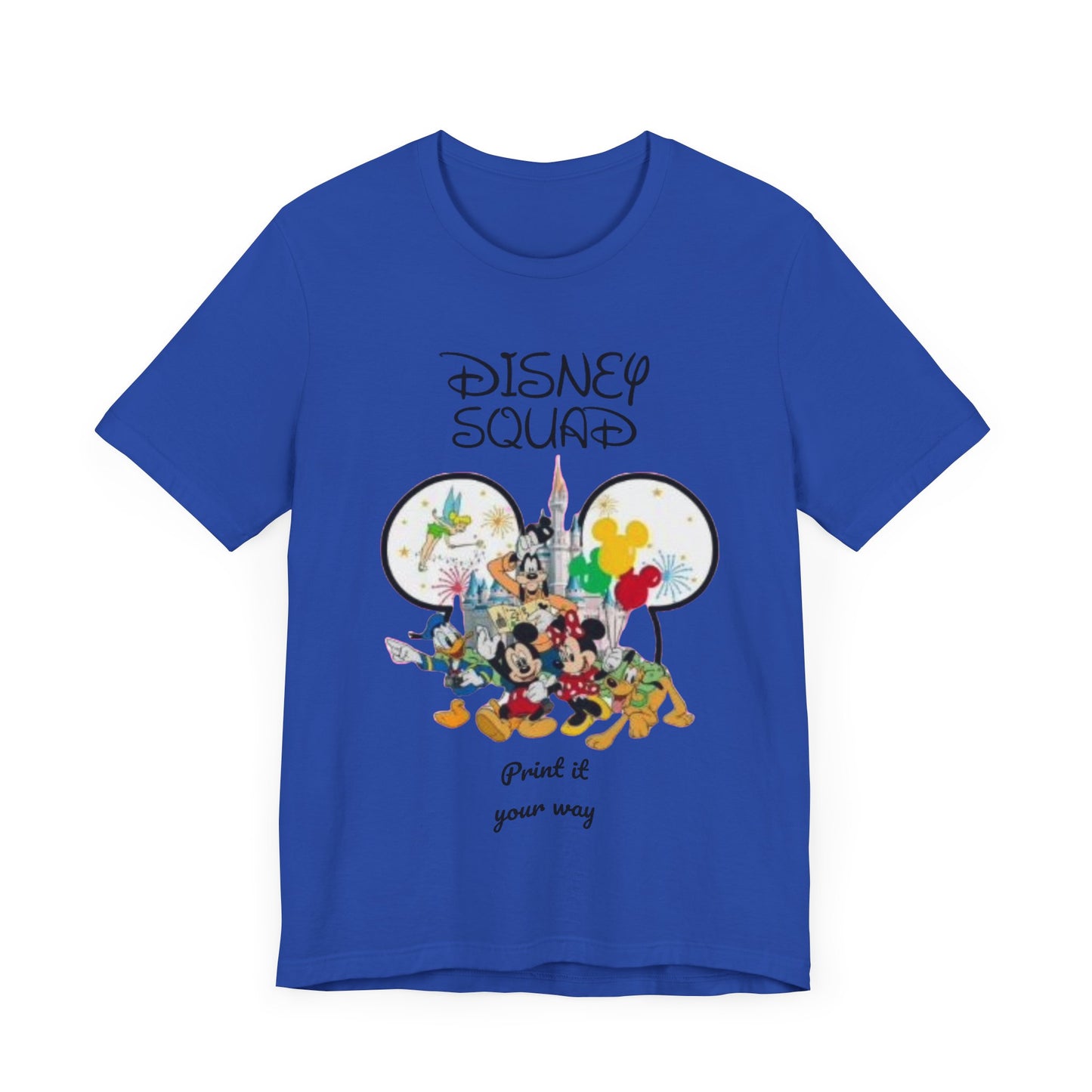 Disney Squad Unisex Tee, Magical Disney Apparel, Gift for Disney Fans, Family Reunion Shirt, Vacation Outfit