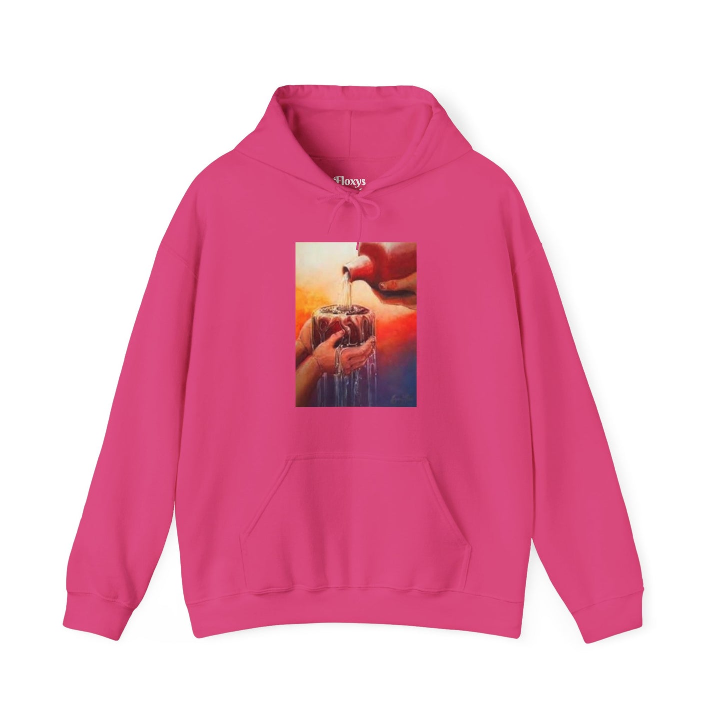 Inspirational Quote Hoodie, Unisex Heavy Blend™ Hooded Sweatshirt, Faith Apparel, Cozy Gift, Religious Sweatshirt, Spiritual Wear, Church