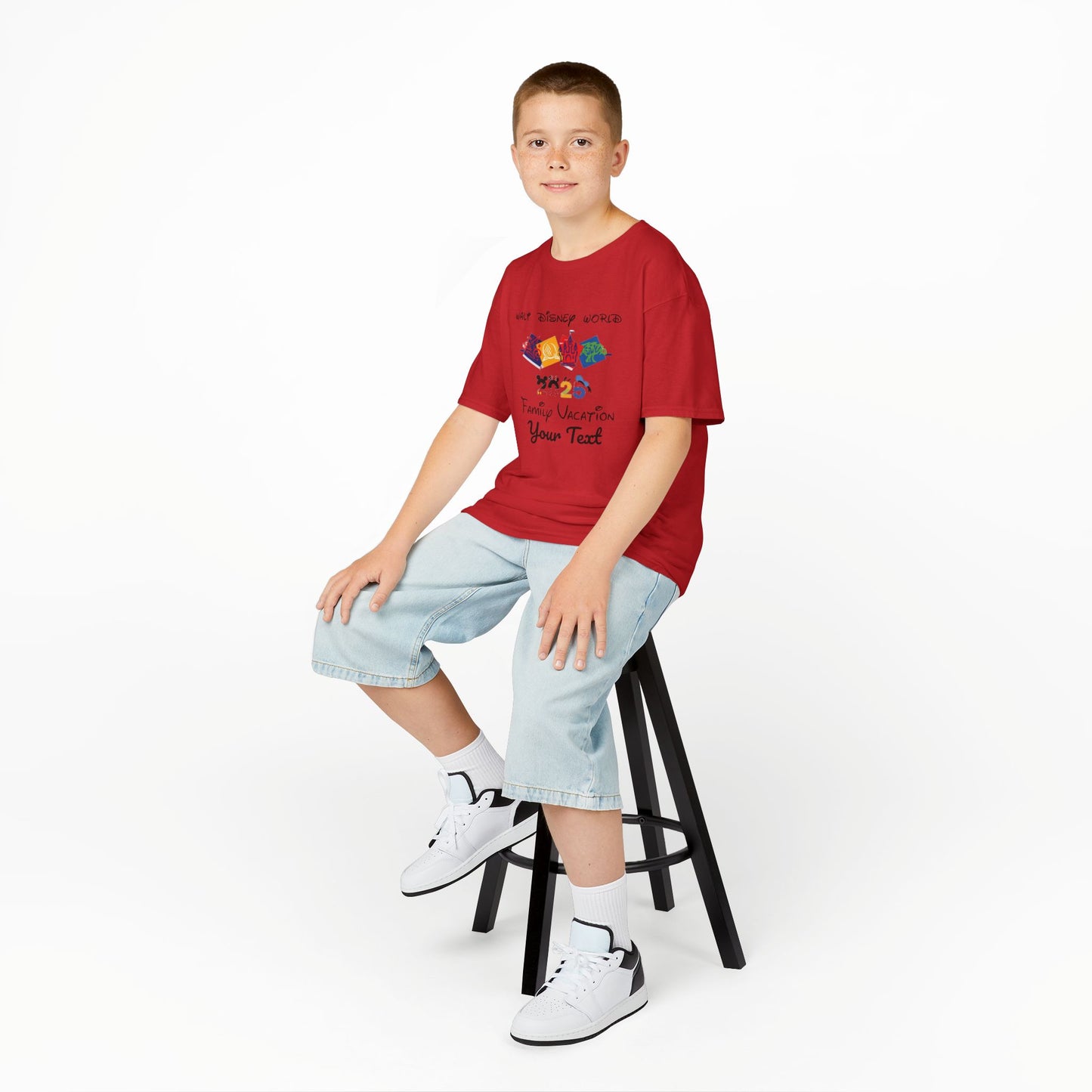 Personalized Kids Disney Vacation Tee, Family Trip Shirt, Kids Holiday Apparel, Fun Travel Outfit, Unique Gift for Children