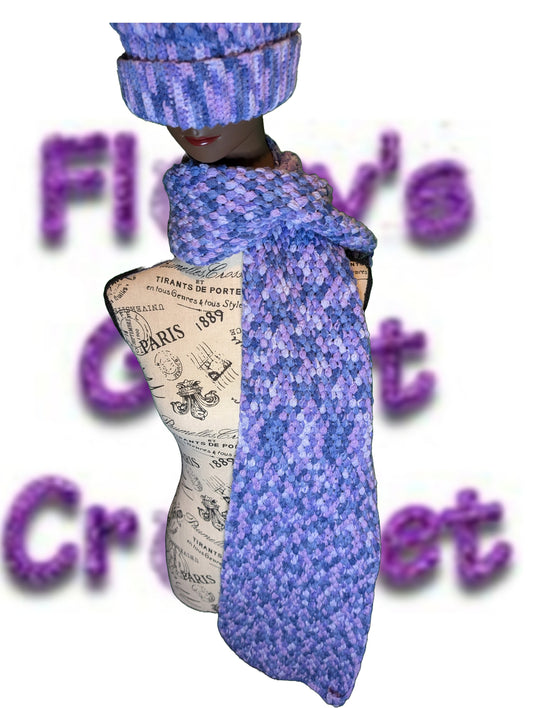 Handmade Crochet Hat & Scarf Set #Crochet