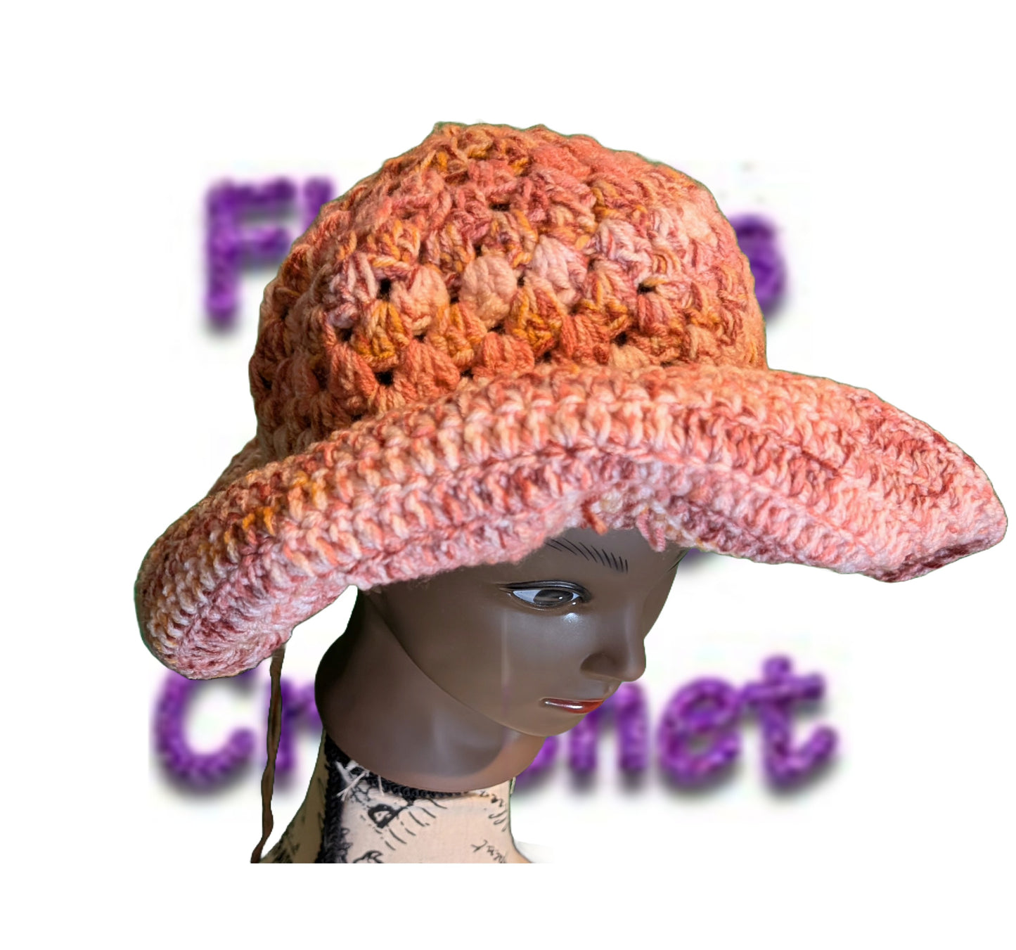 Handmade Boho Summer Hat #Crochet