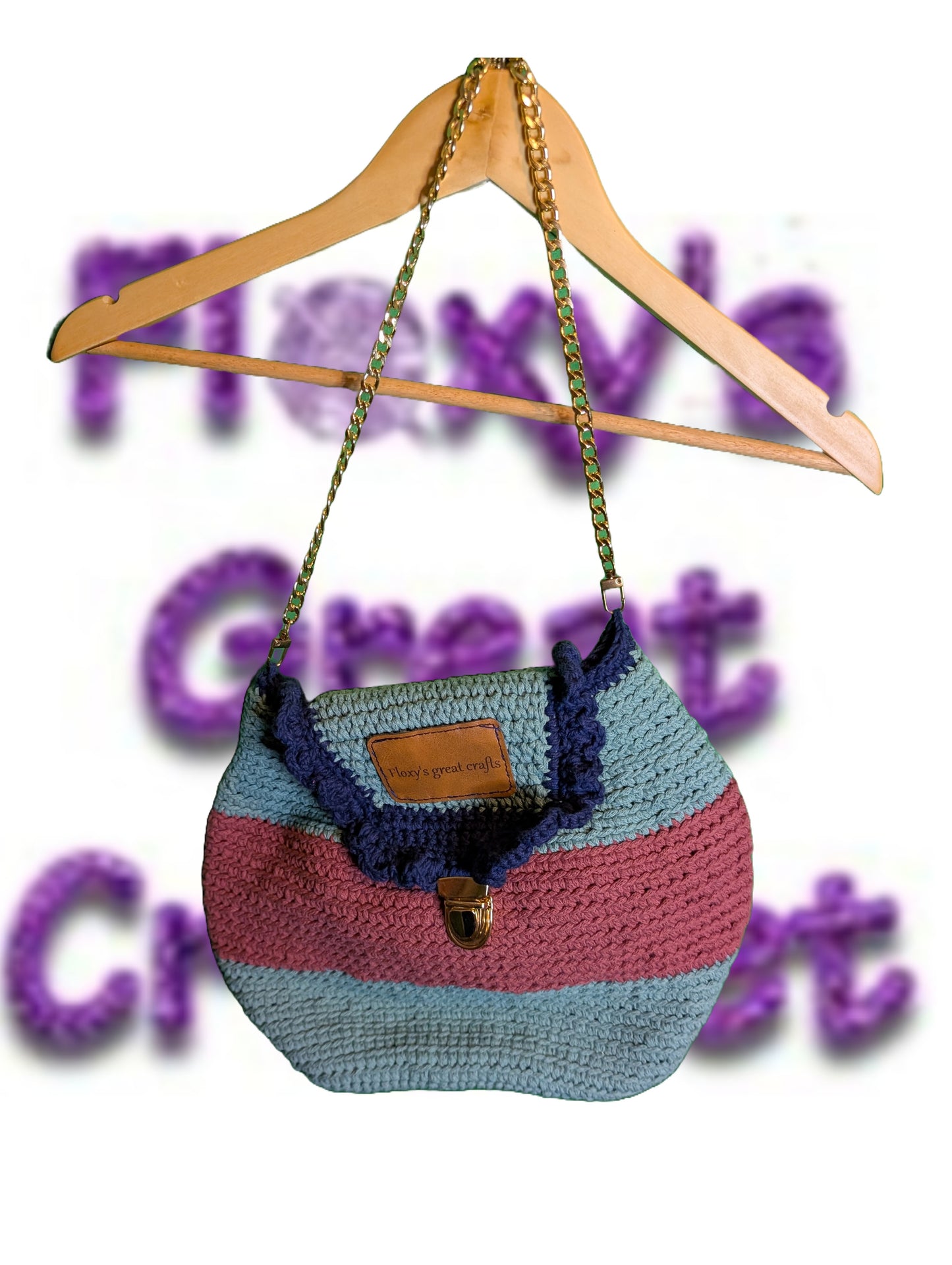Handmade Crochet Handbag crochetlove
