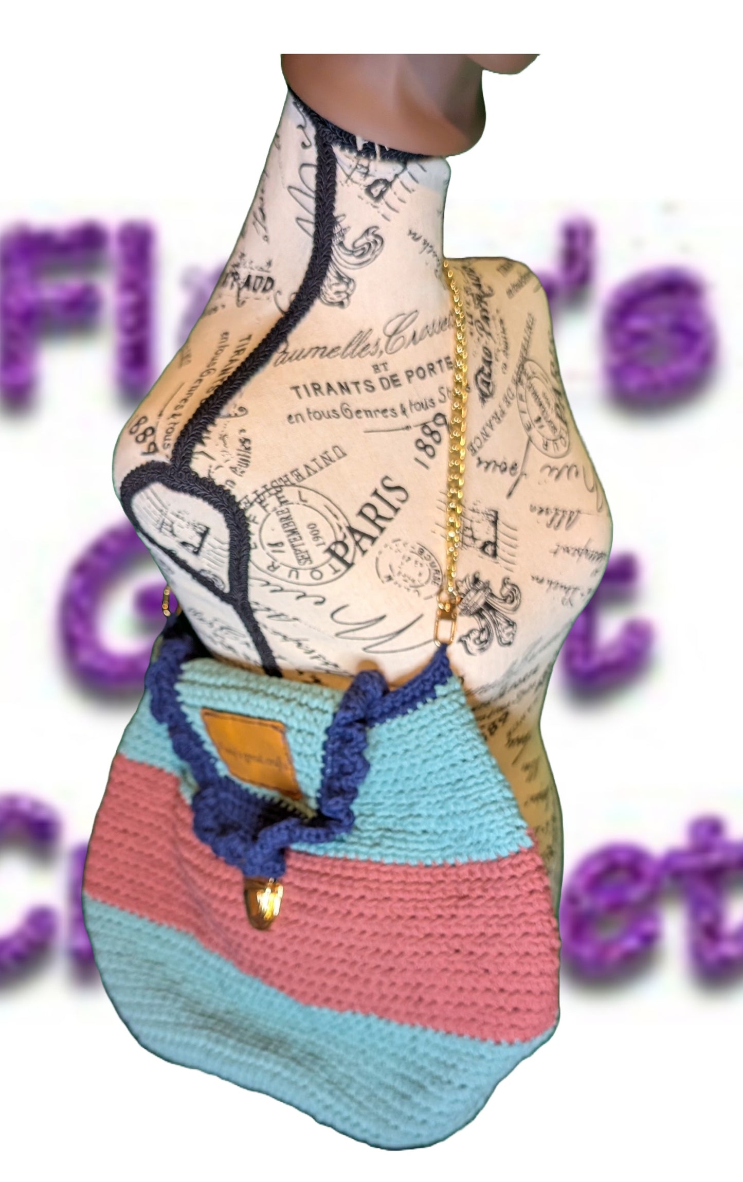 Handmade Crochet Handbag crochetlove