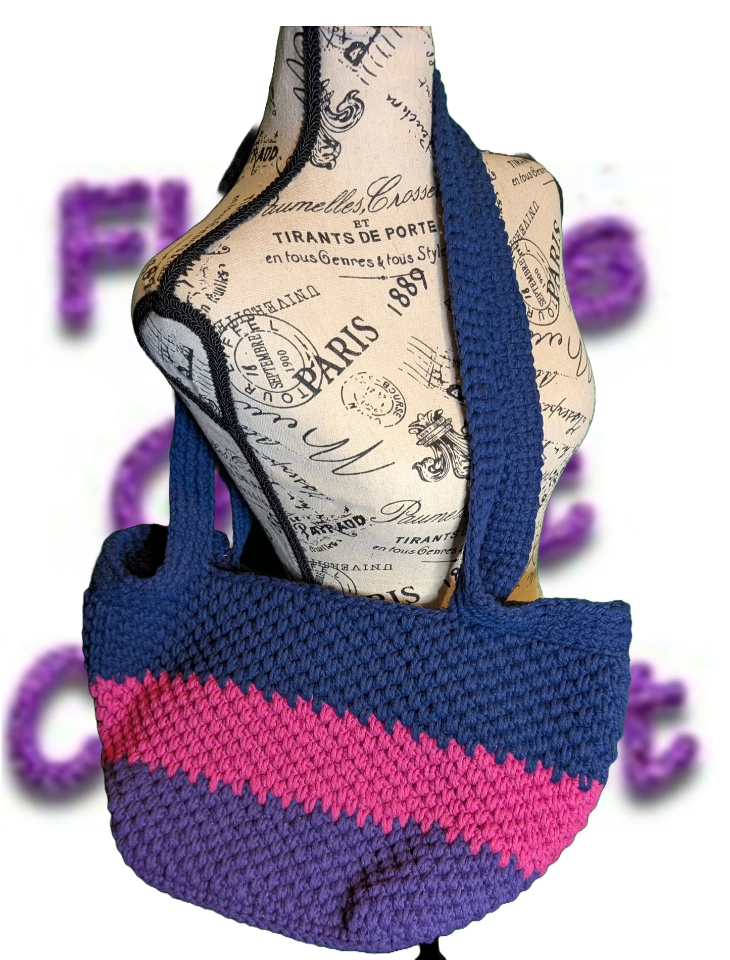 Handmade Crochet Tote bag #crochetlove #handmadewithlove