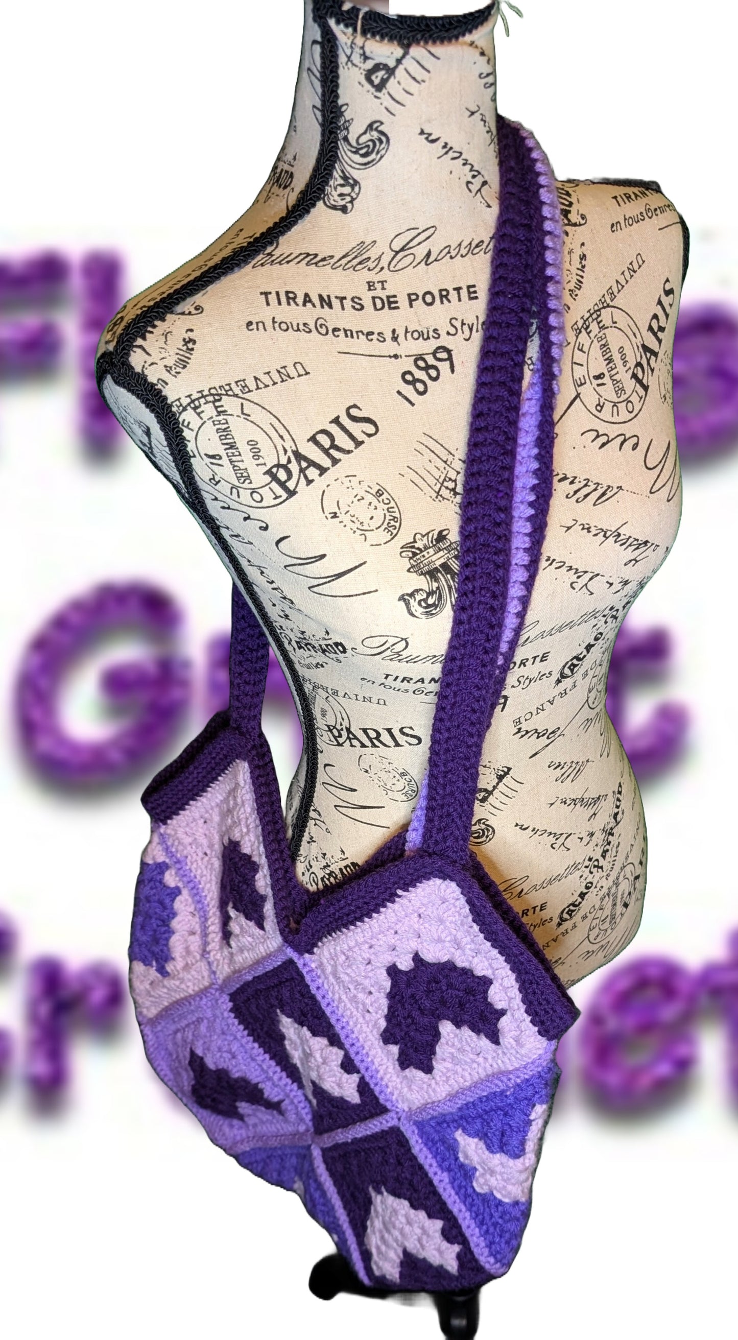 Handmade Crochet Bag #Crochet