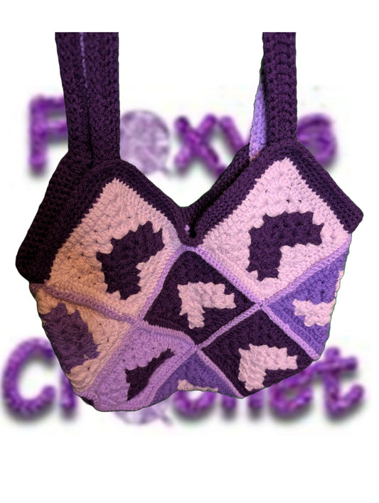 Handmade Crochet Bag #Crochet