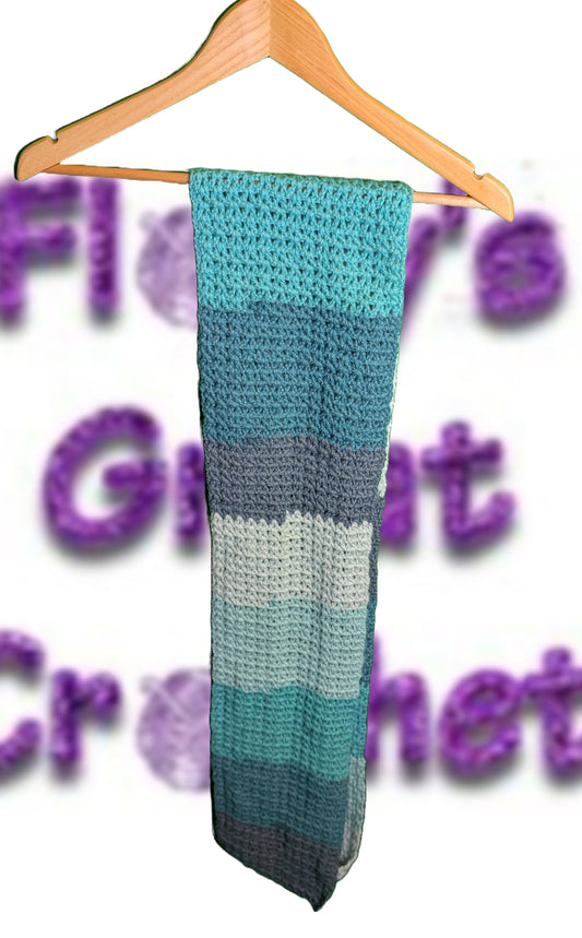 Handmade Crochet Scarf #Crochet