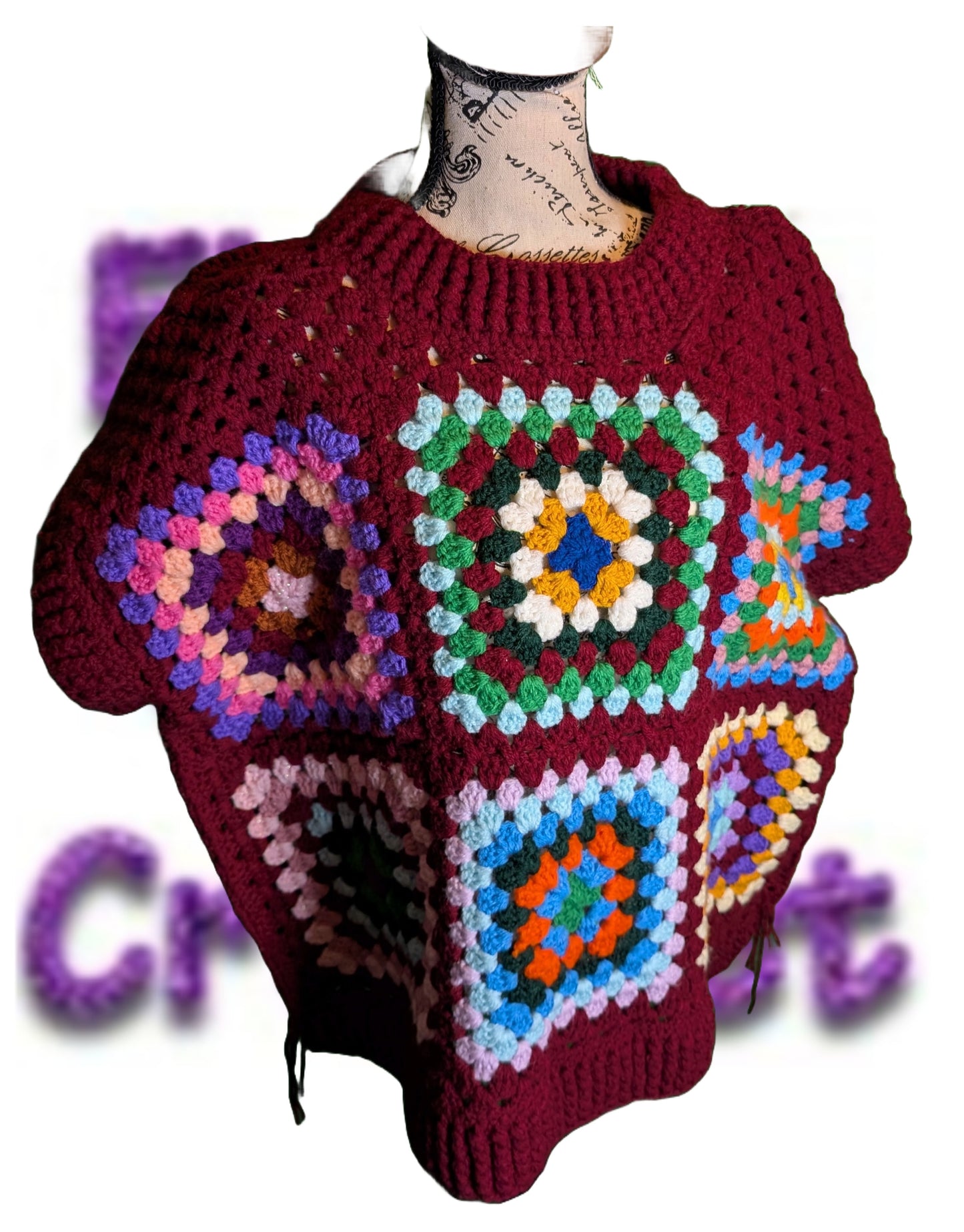 Handmade Crochet Jumper #Crochet