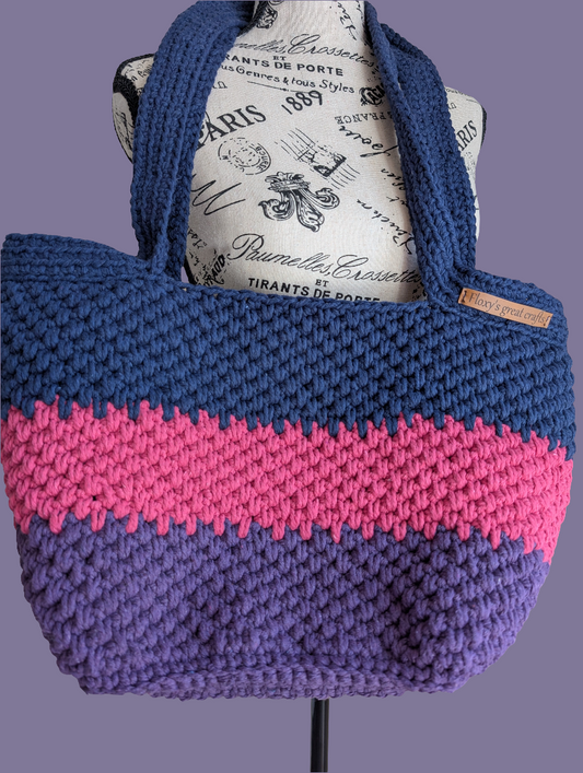 Handmade Crochet Tote bag #crochetlove #handmadewithlove