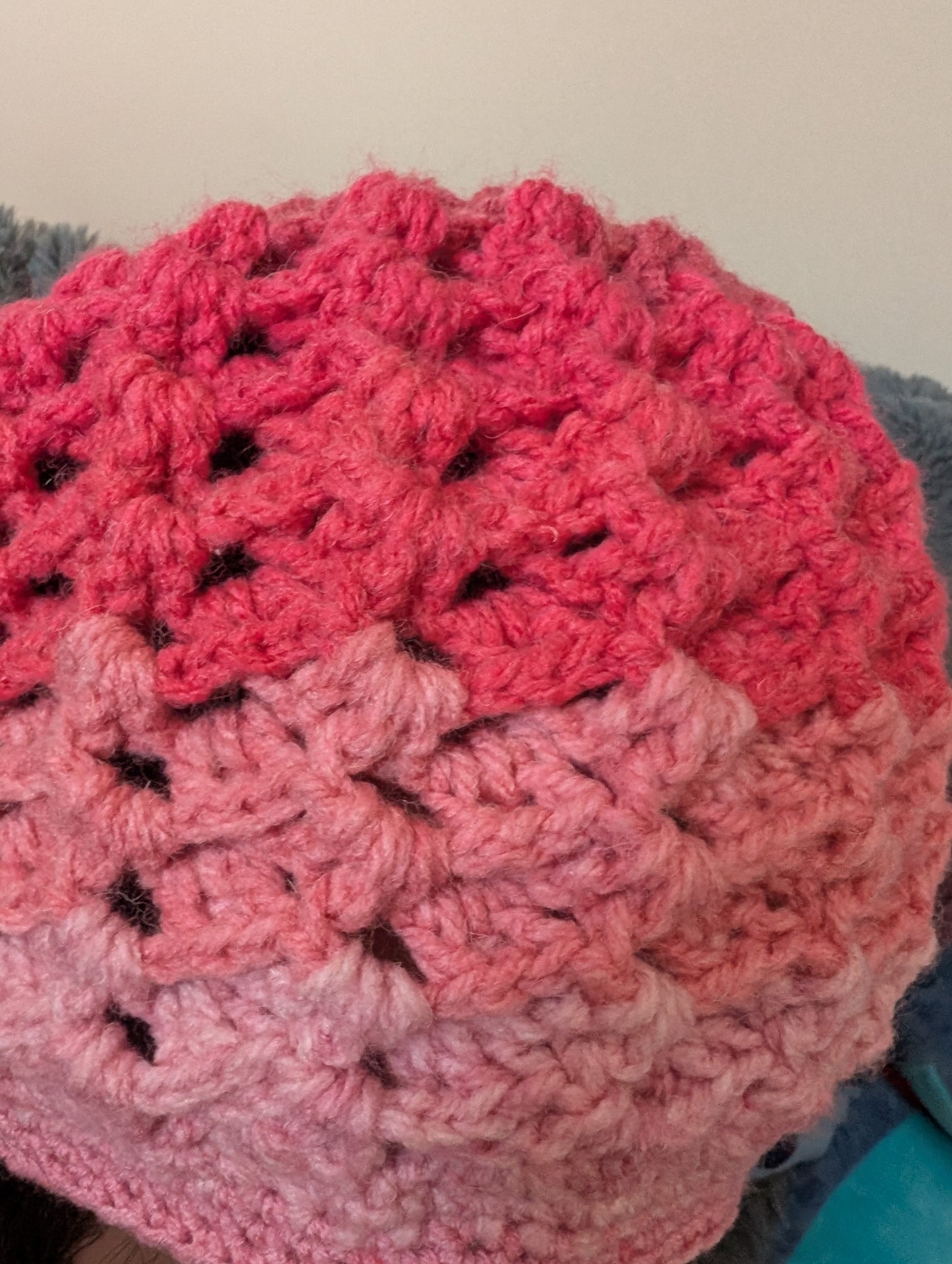 Ocean wave stylish Barret's hat crochet handmade