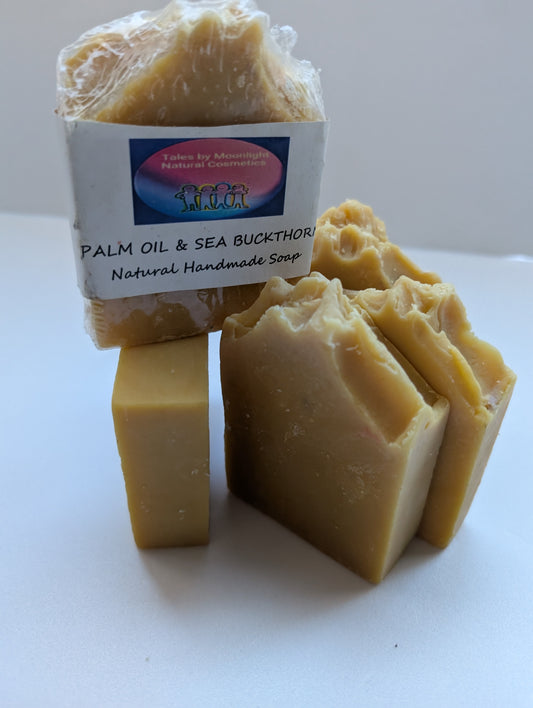 Palm Oil and Sea Buckthorn Soap handmade soap, cold process soap