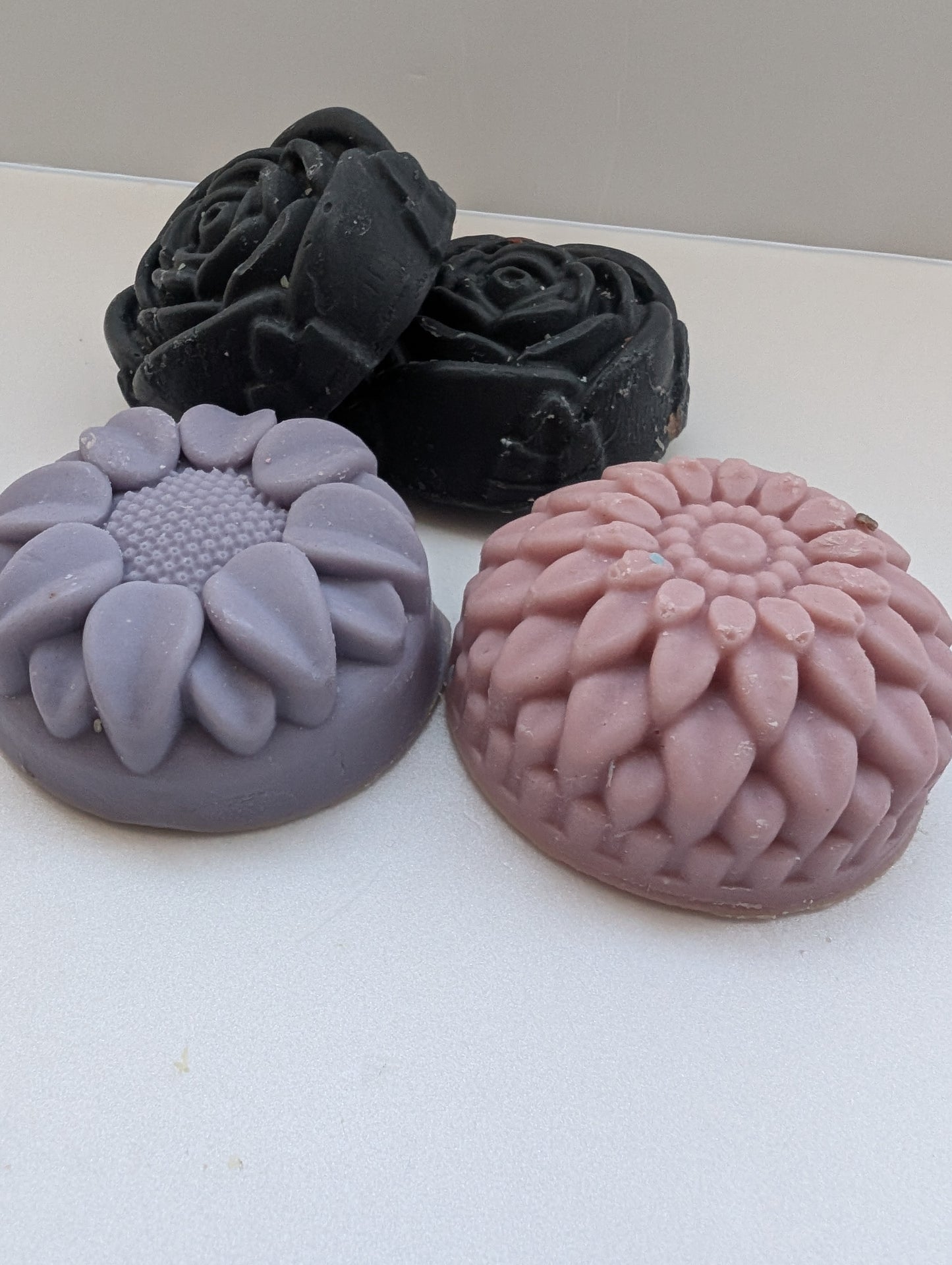 Charcoal and Oatmeal small bar soap handmade soap, cold process soap