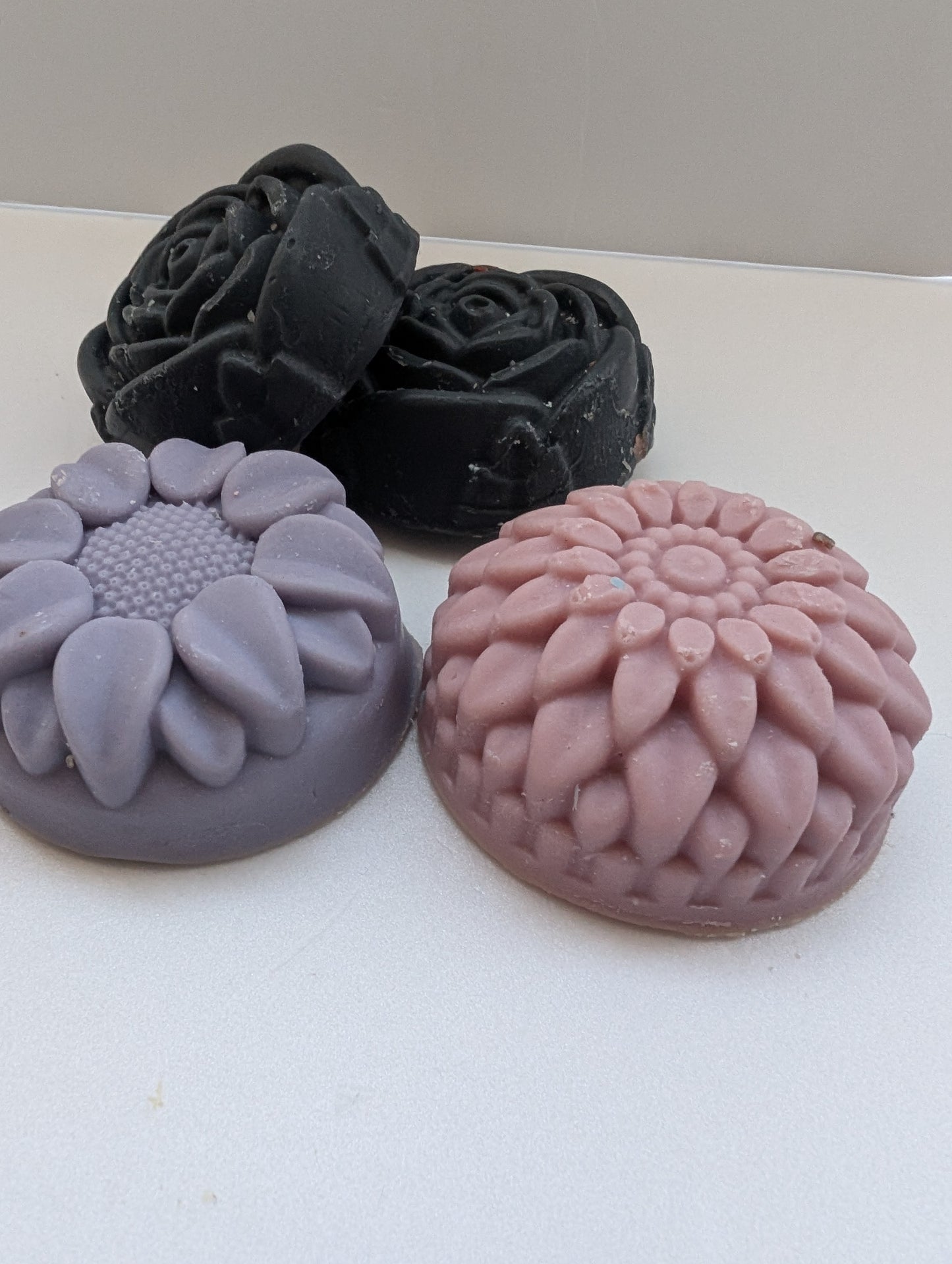 Charcoal and Oatmeal small bar soap handmade soap, cold process soap